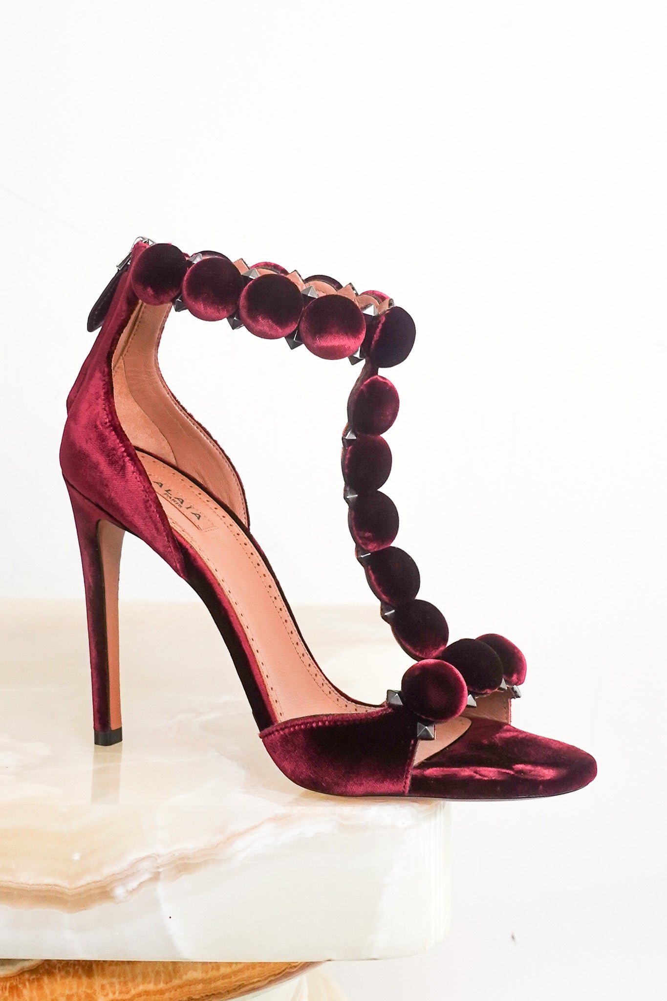 Le bombe velvet shoes RRP £900