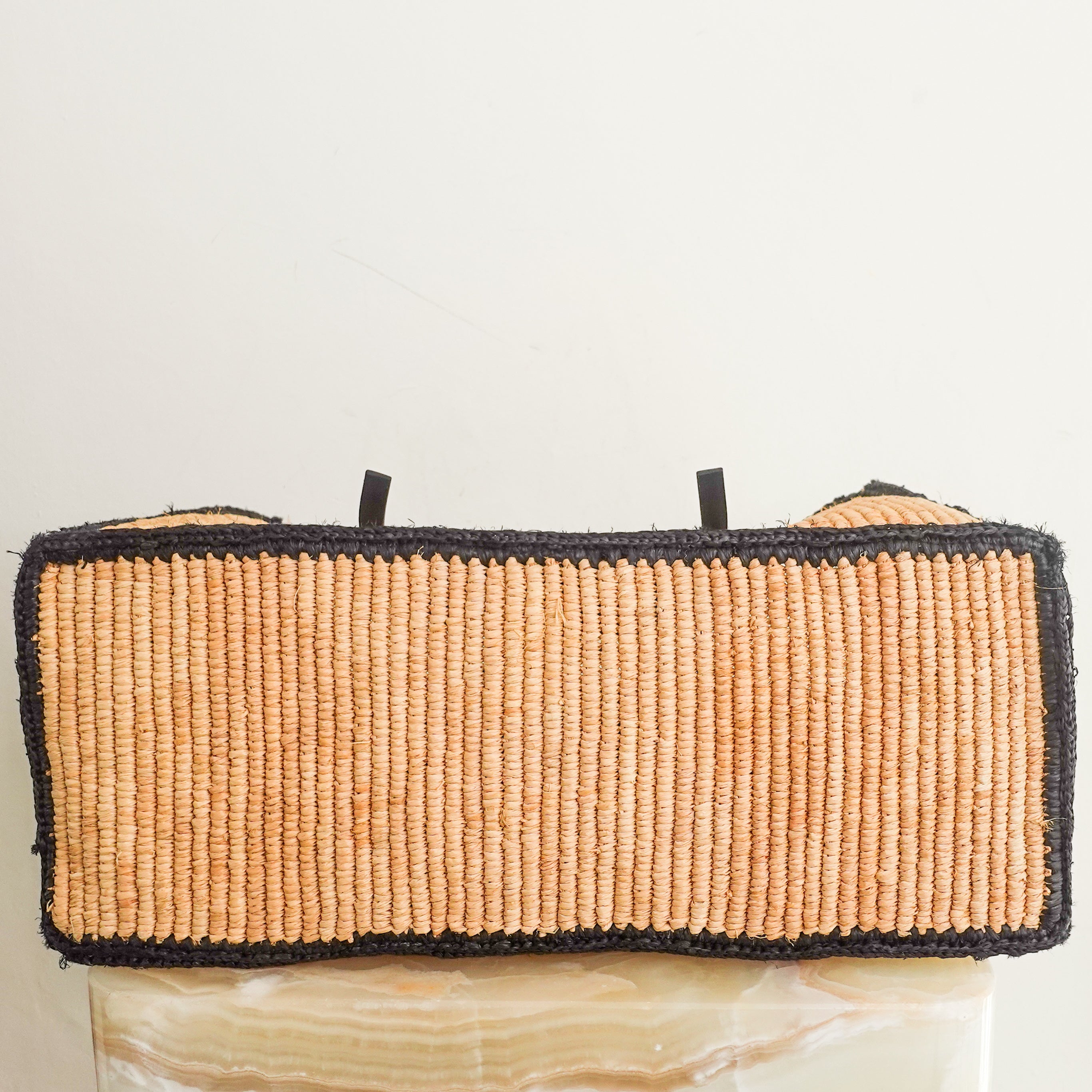 Raffia book bag RRP £295