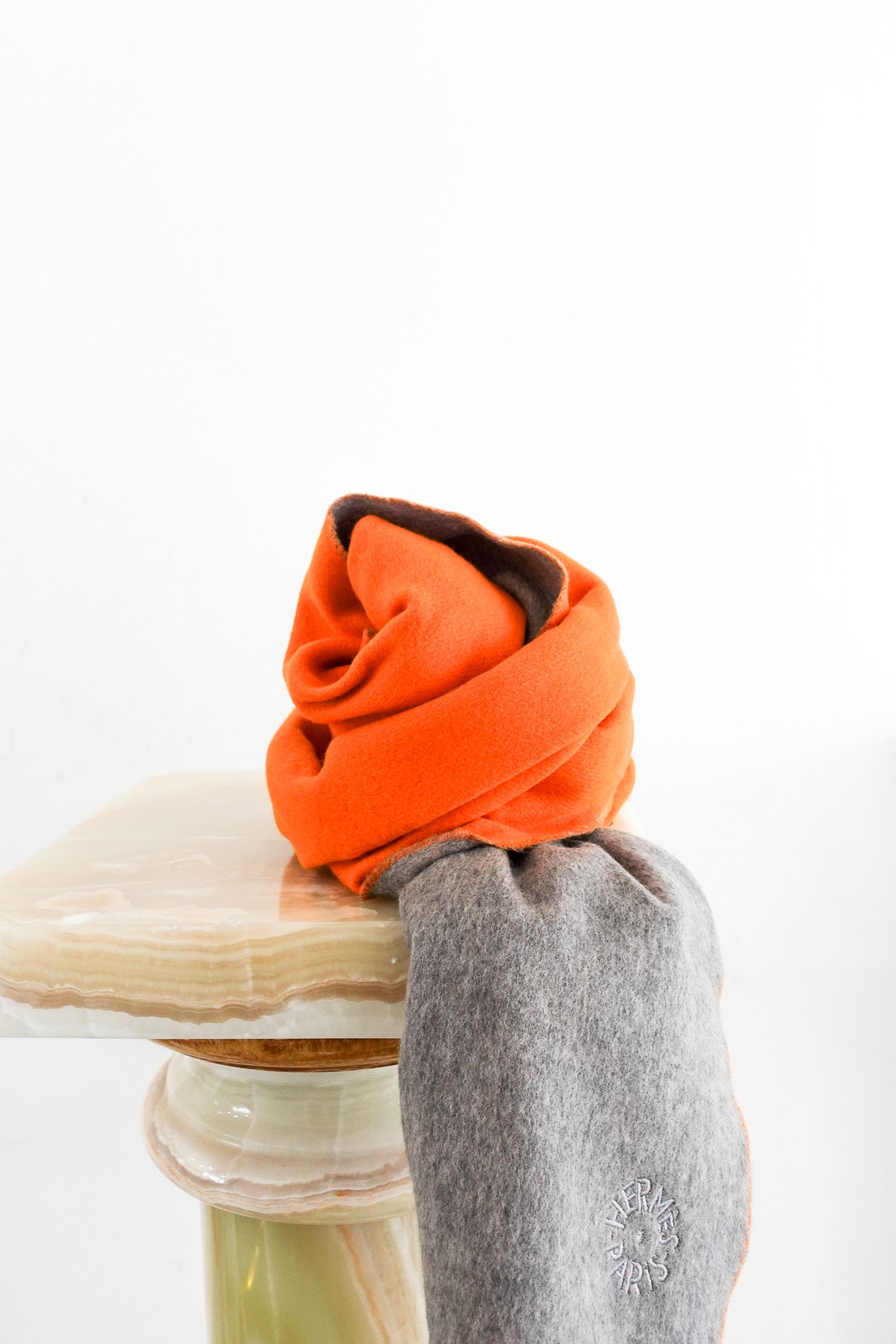 Hermes Double Face Cashmere Scarf RRP £1150 | Authentic Preloved - Reloved Again
