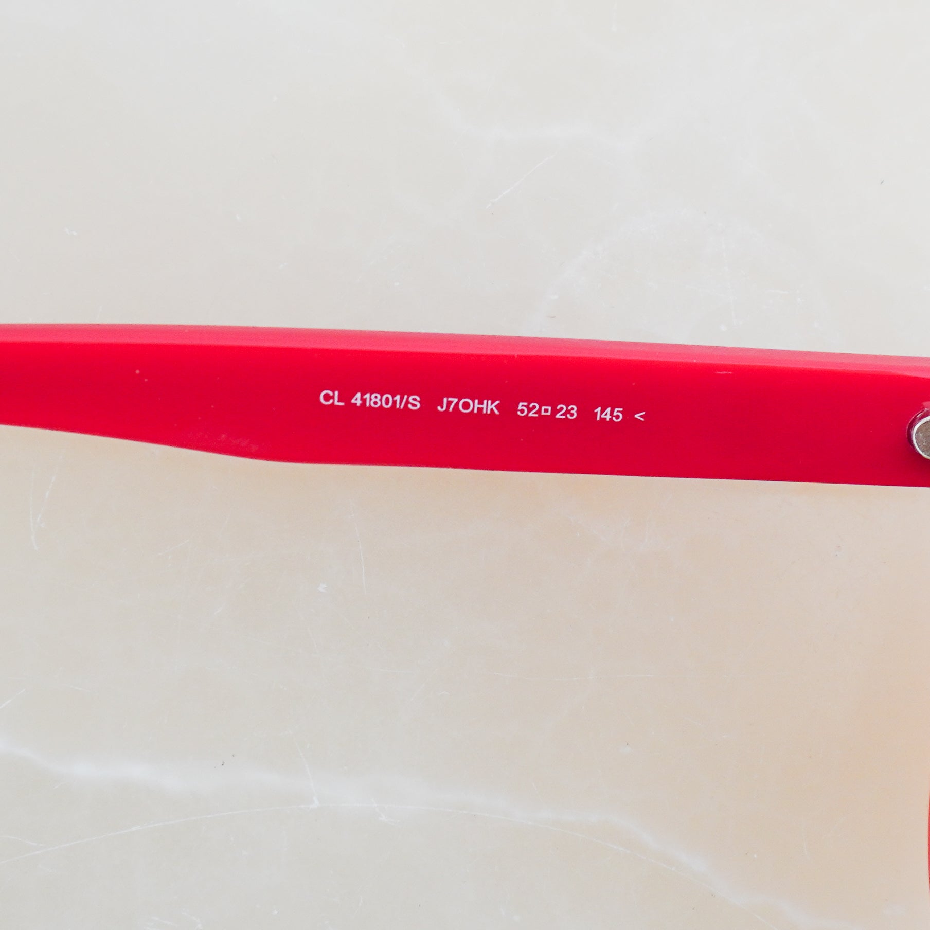 Celine Red Oversized Round Sunglasses CL41801/S J70HK (RRP £340) | Authentic Preloved FINAL SALE