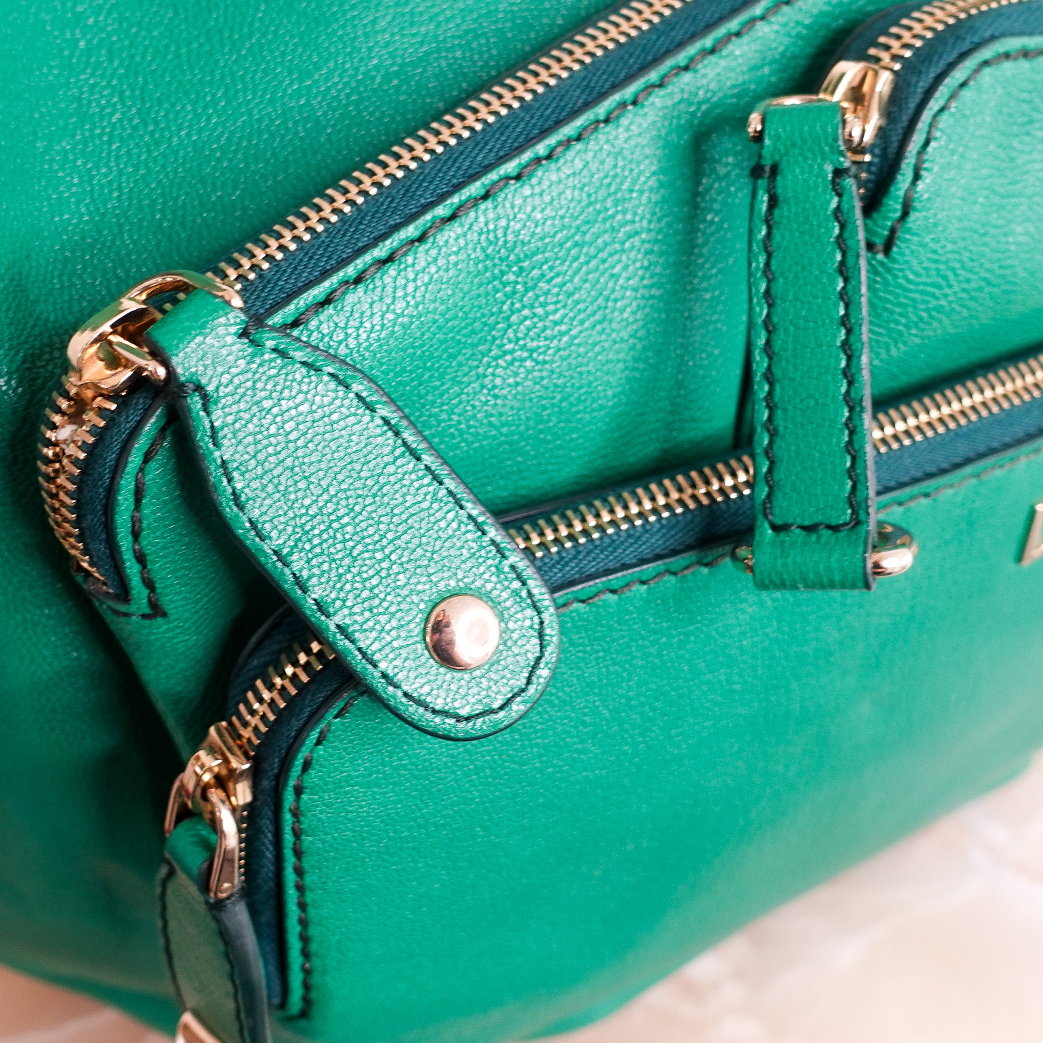 Green tote bag RRP £500