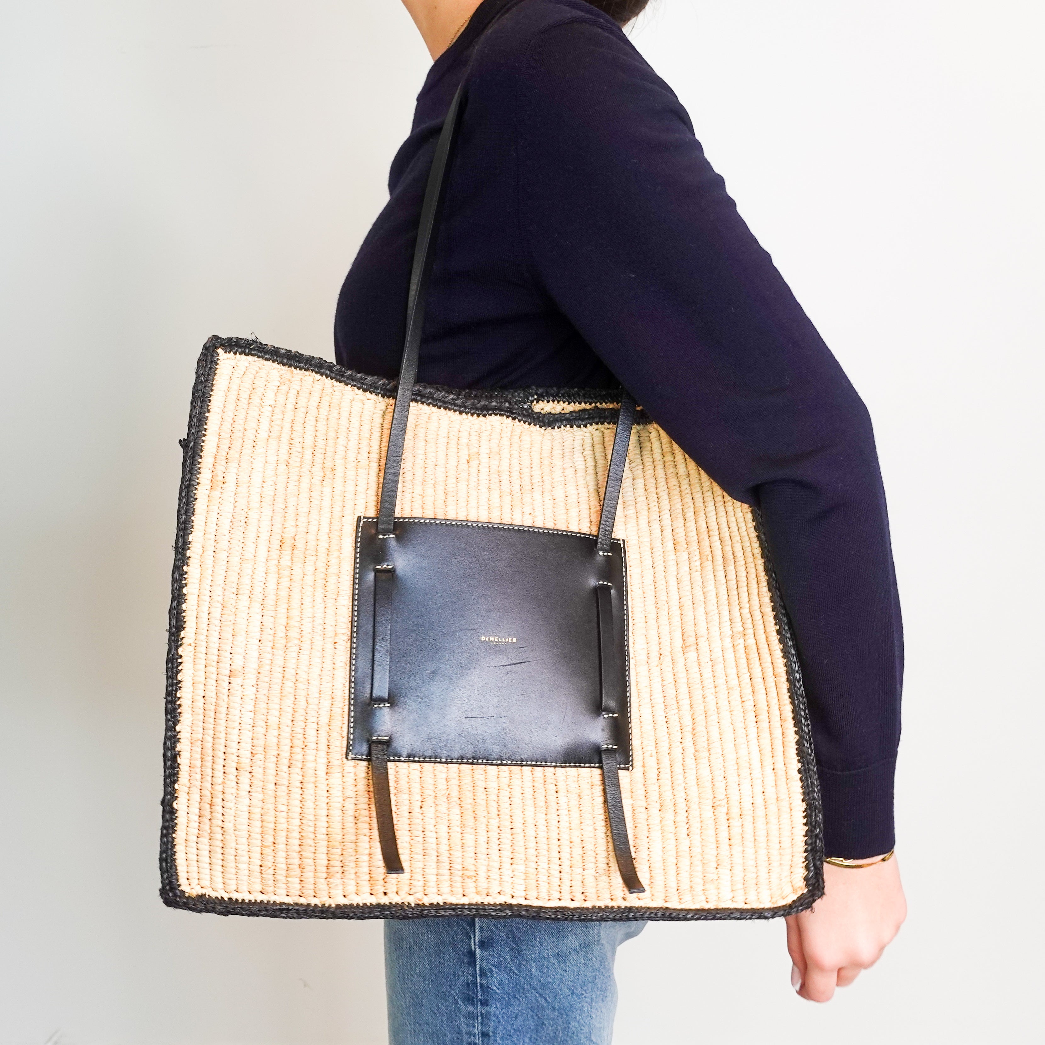 Raffia book bag RRP £295