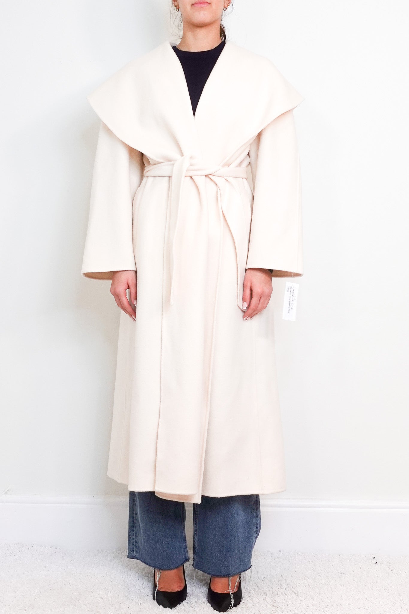 NEW Creme Ondine coat RRP £1800