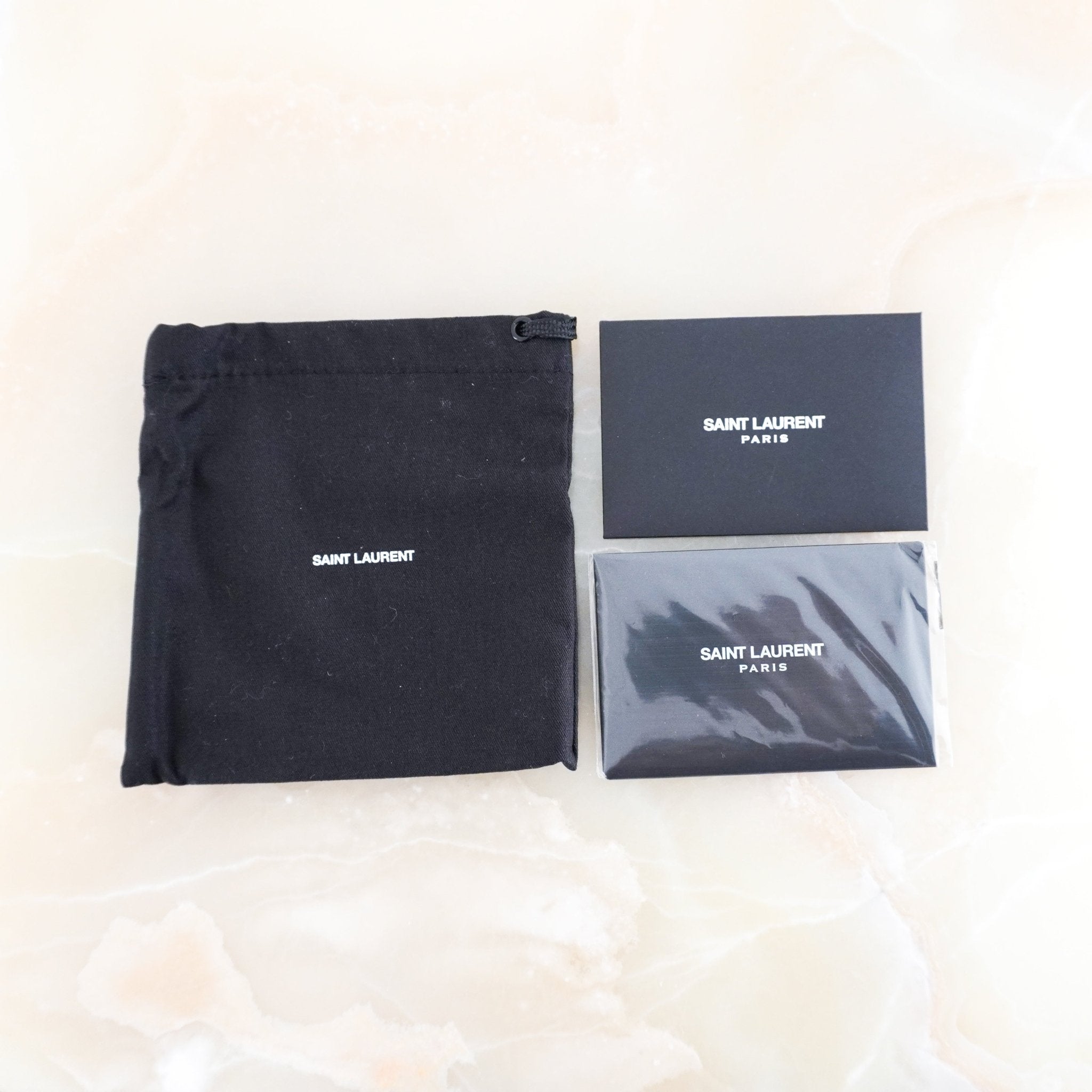 Saint Laurent Silver Loulou Chain Earrings RRP £372 | Authentic Preloved FINAL SALE