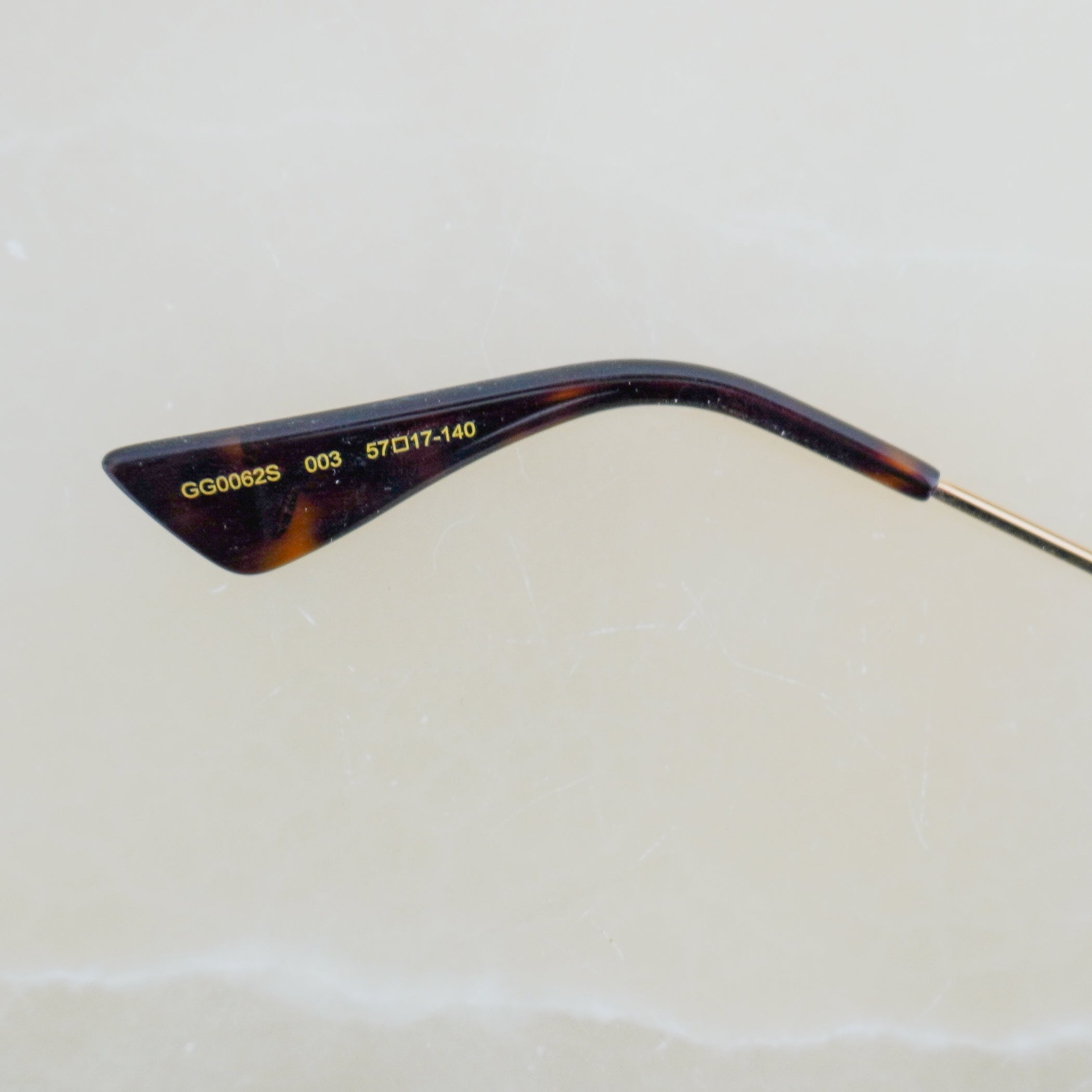 Gucci Green & Gold Aviator Sunglasses (RRP £350) | Authentic Preloved FINAL SALE