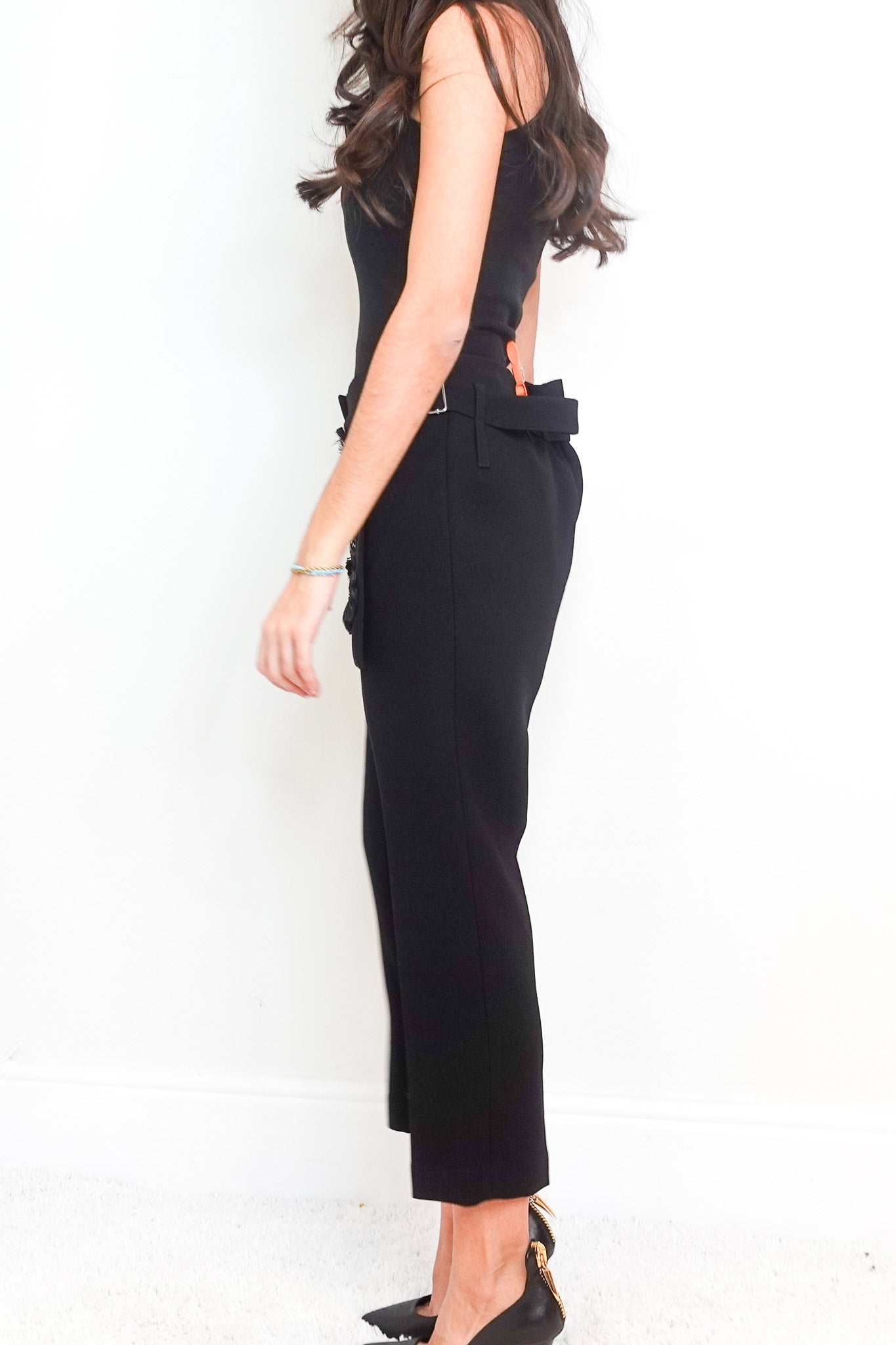 black skirt trousers RRP £250