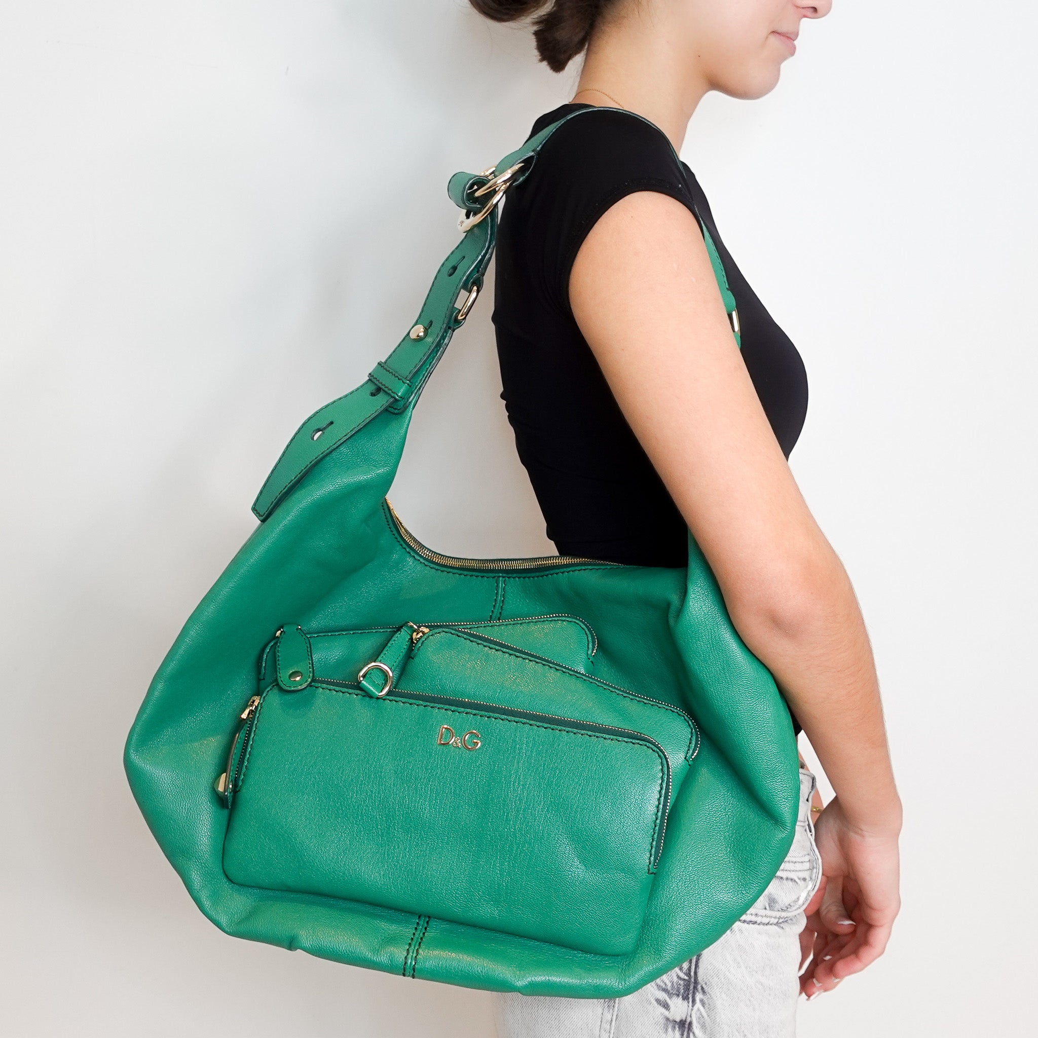 Green tote bag RRP £500