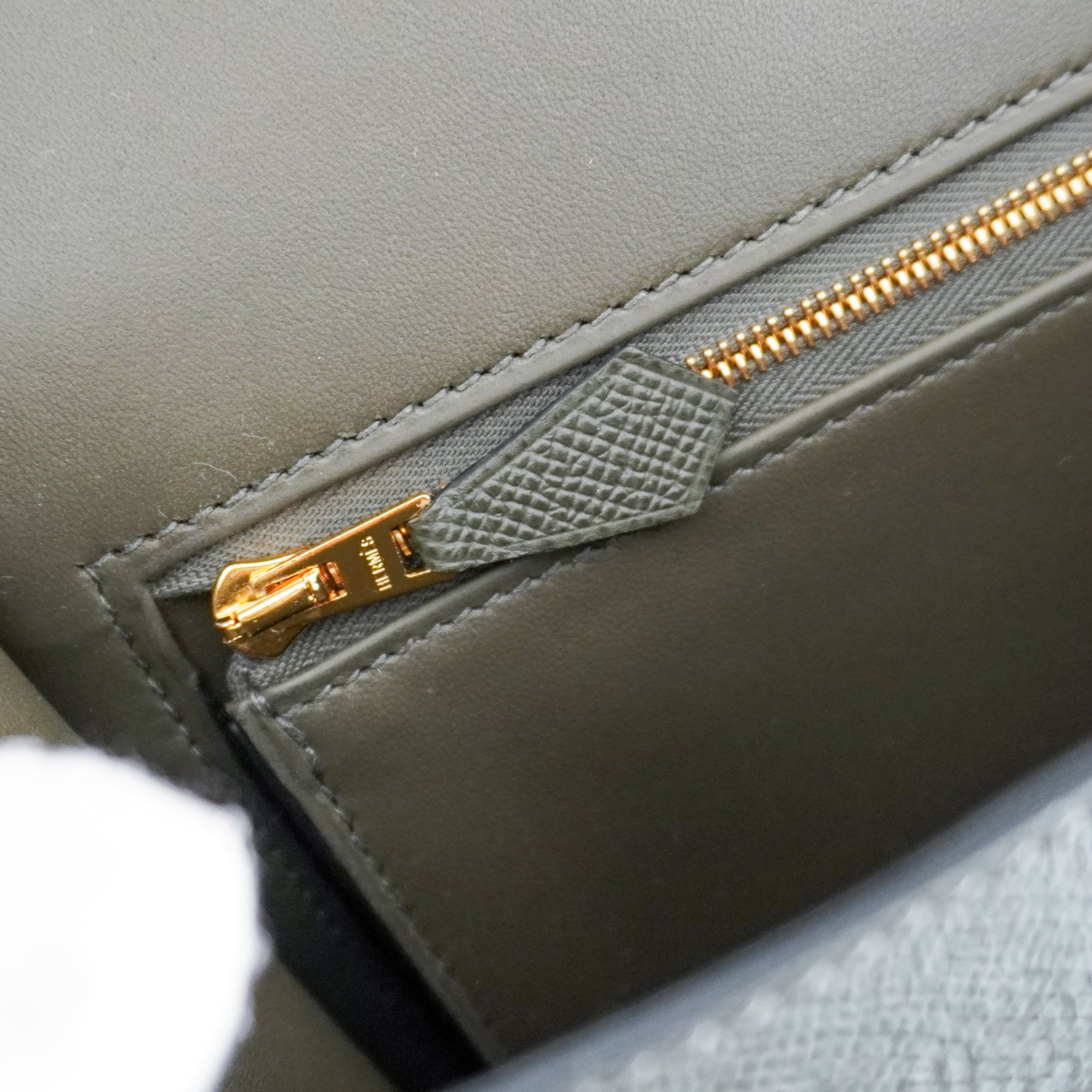 Hermès Constance 24 Epsom Leather Bag in Vert de Gris with Gold Hardware | Authentic Preloved