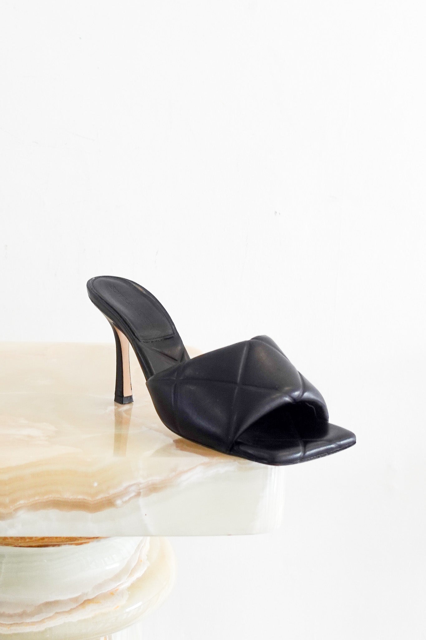 Padded mules RRP £1150
