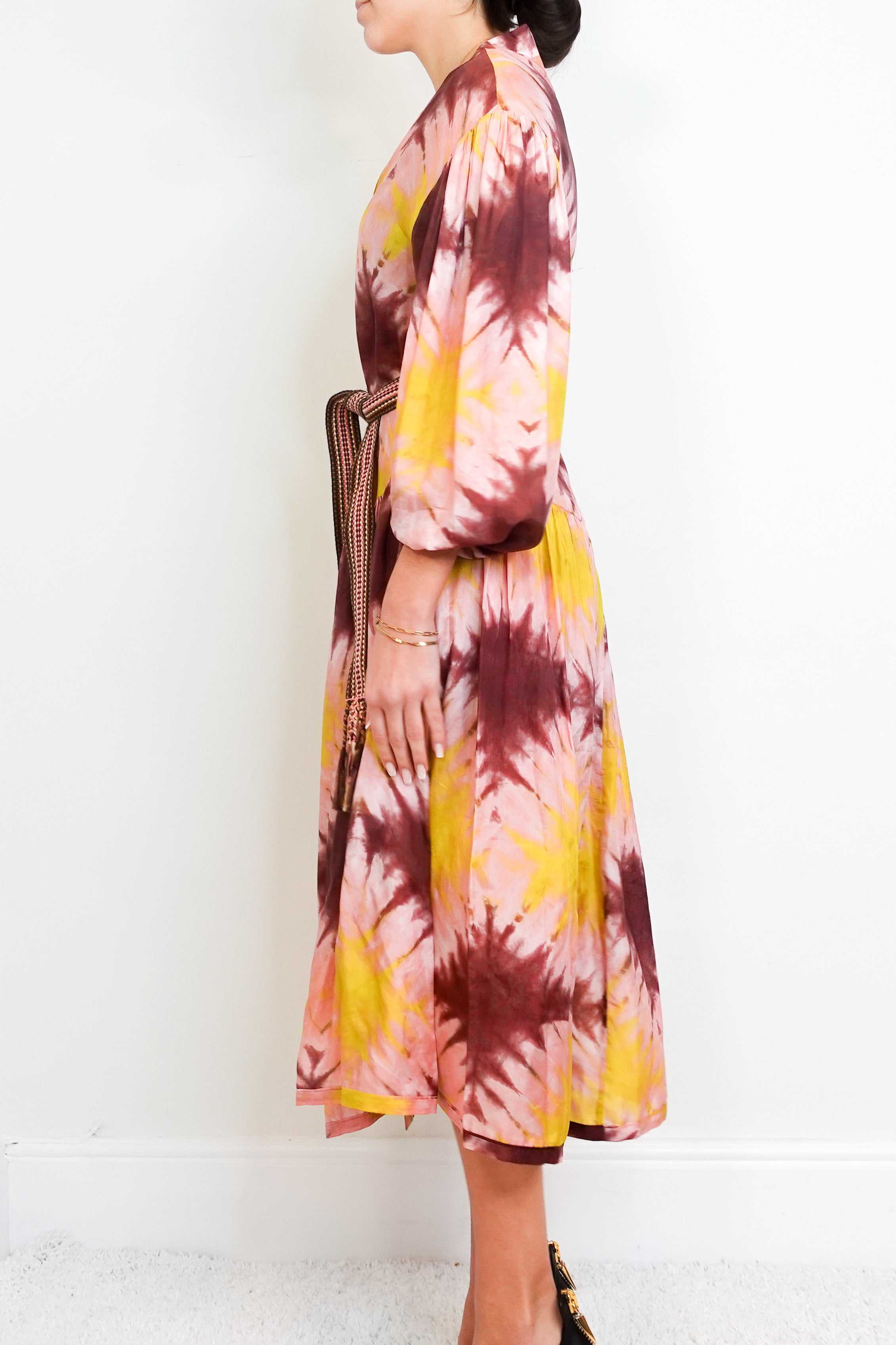 Silk Tie Dye Dress RRP £1k