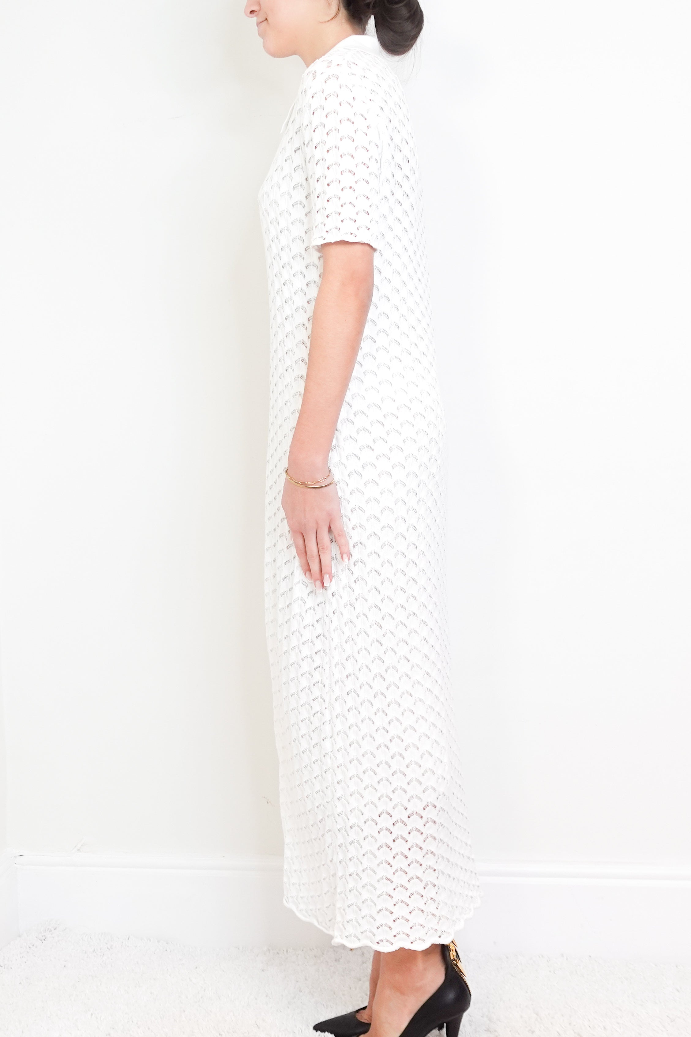 NEW White cotton dress RRP £225