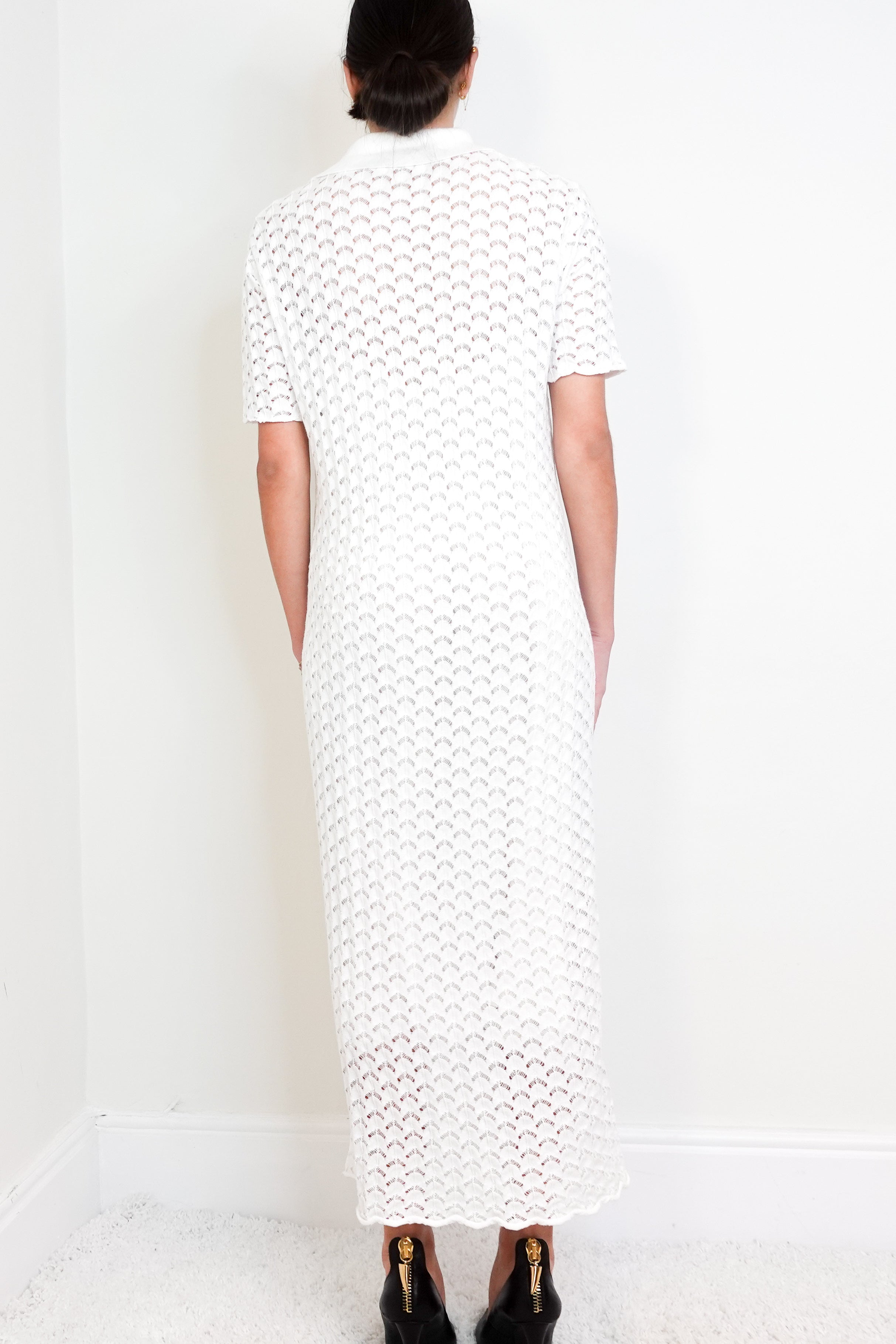 NEW White cotton dress RRP £225