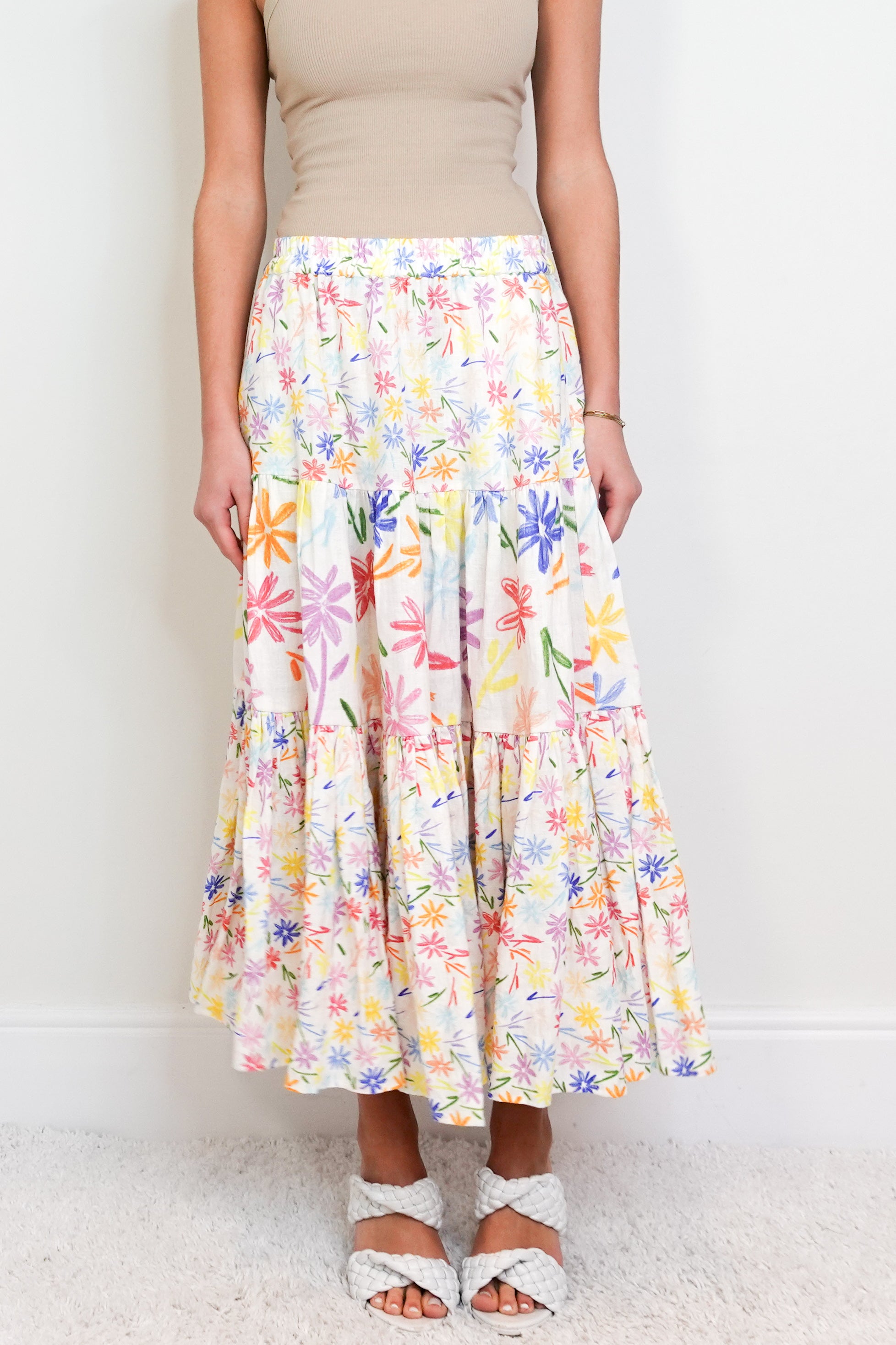 Maxi Linen skirt RRP £500