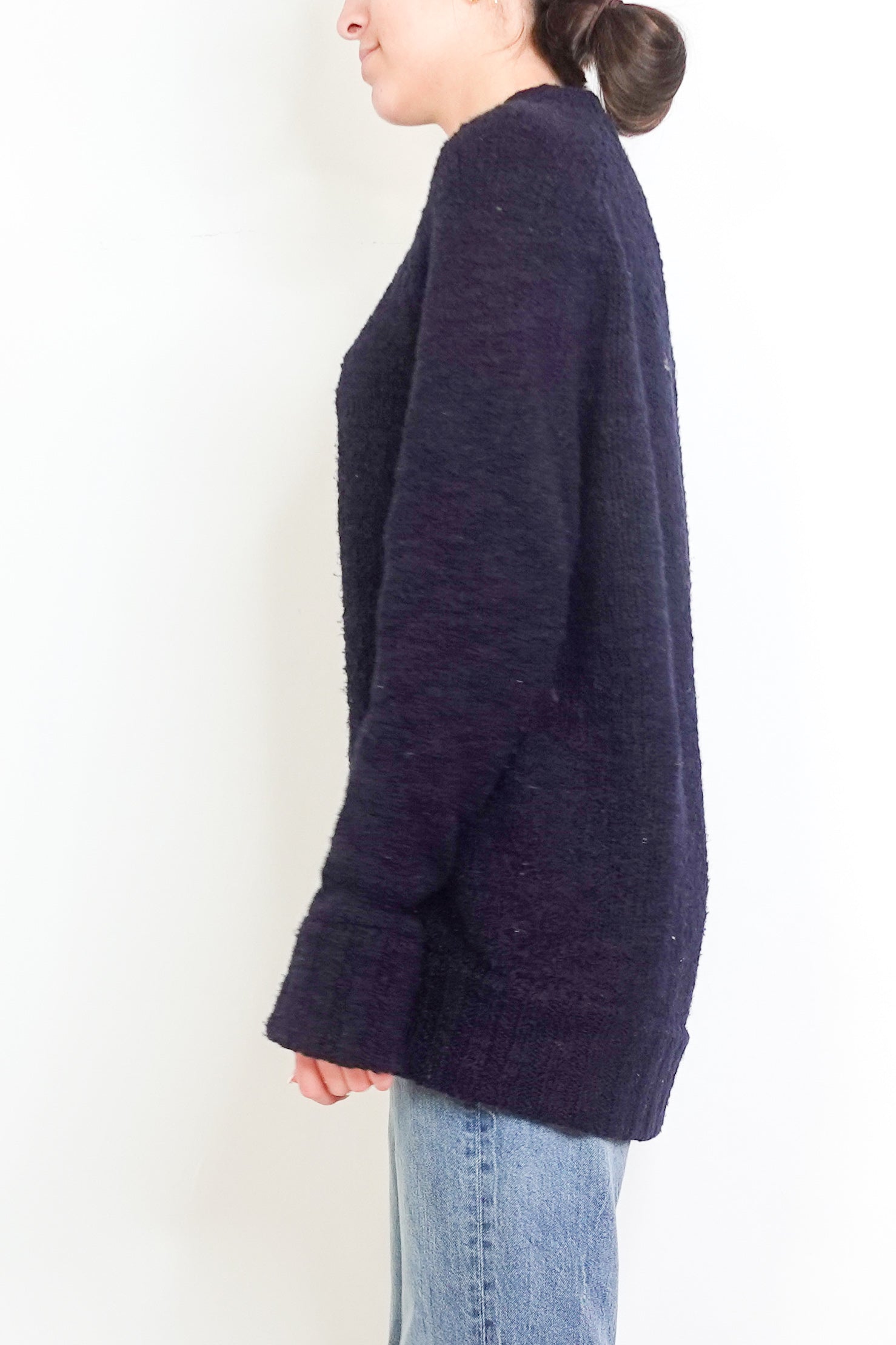 Navy jumper £350