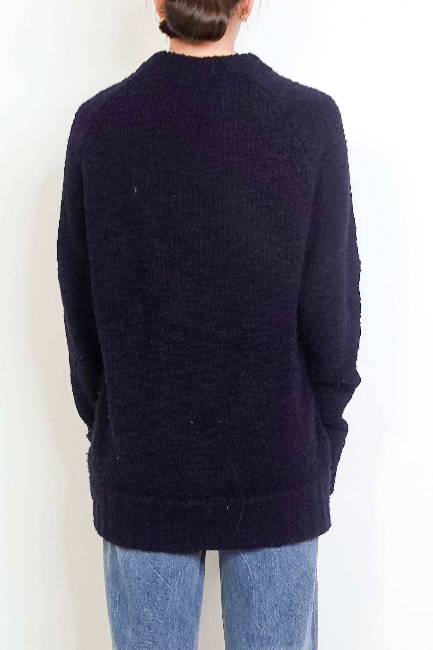 Navy jumper £350