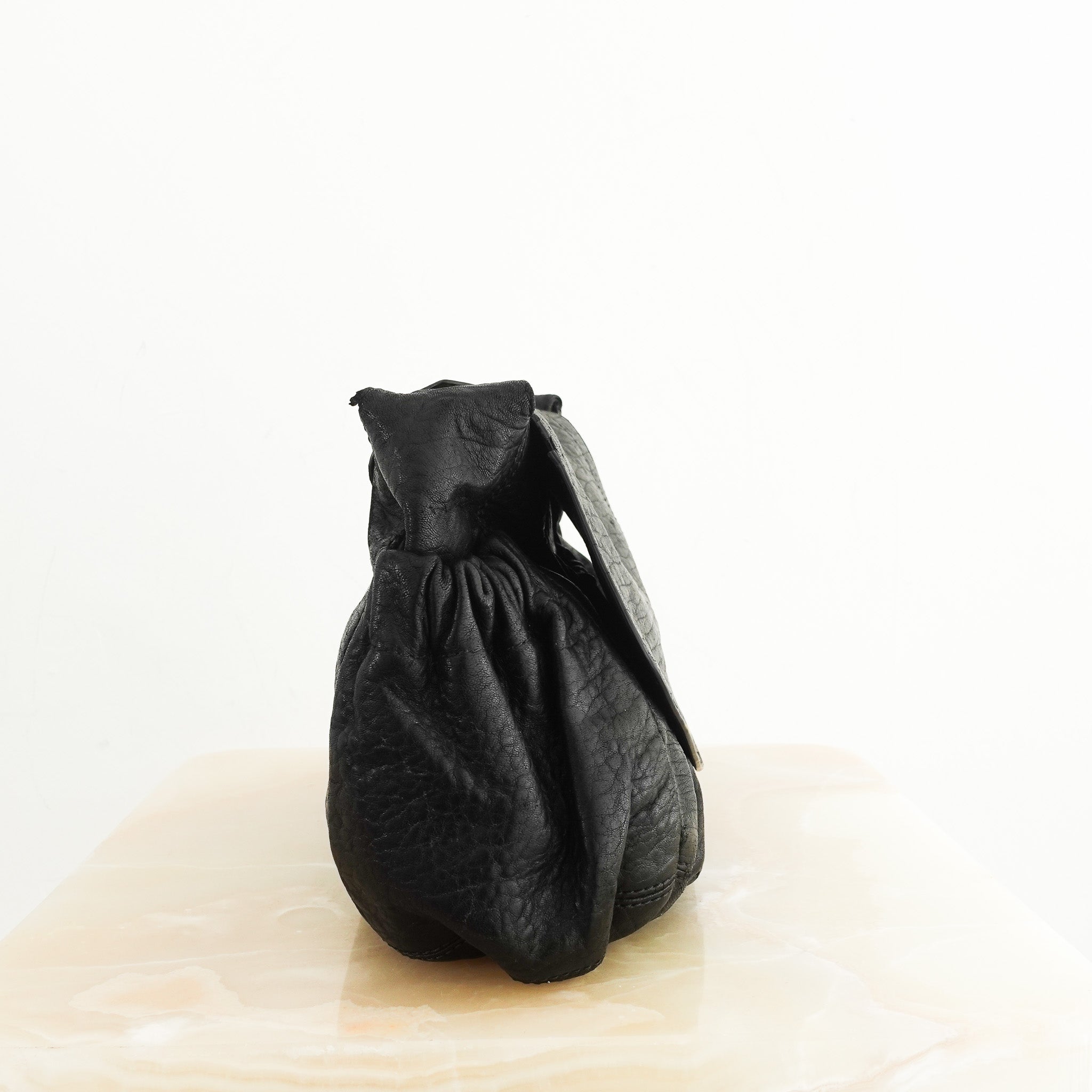 Jerome Dreyfuss Black Crossbody Leather Bag RRP £2615 | Authentic Preloved - Reloved Again