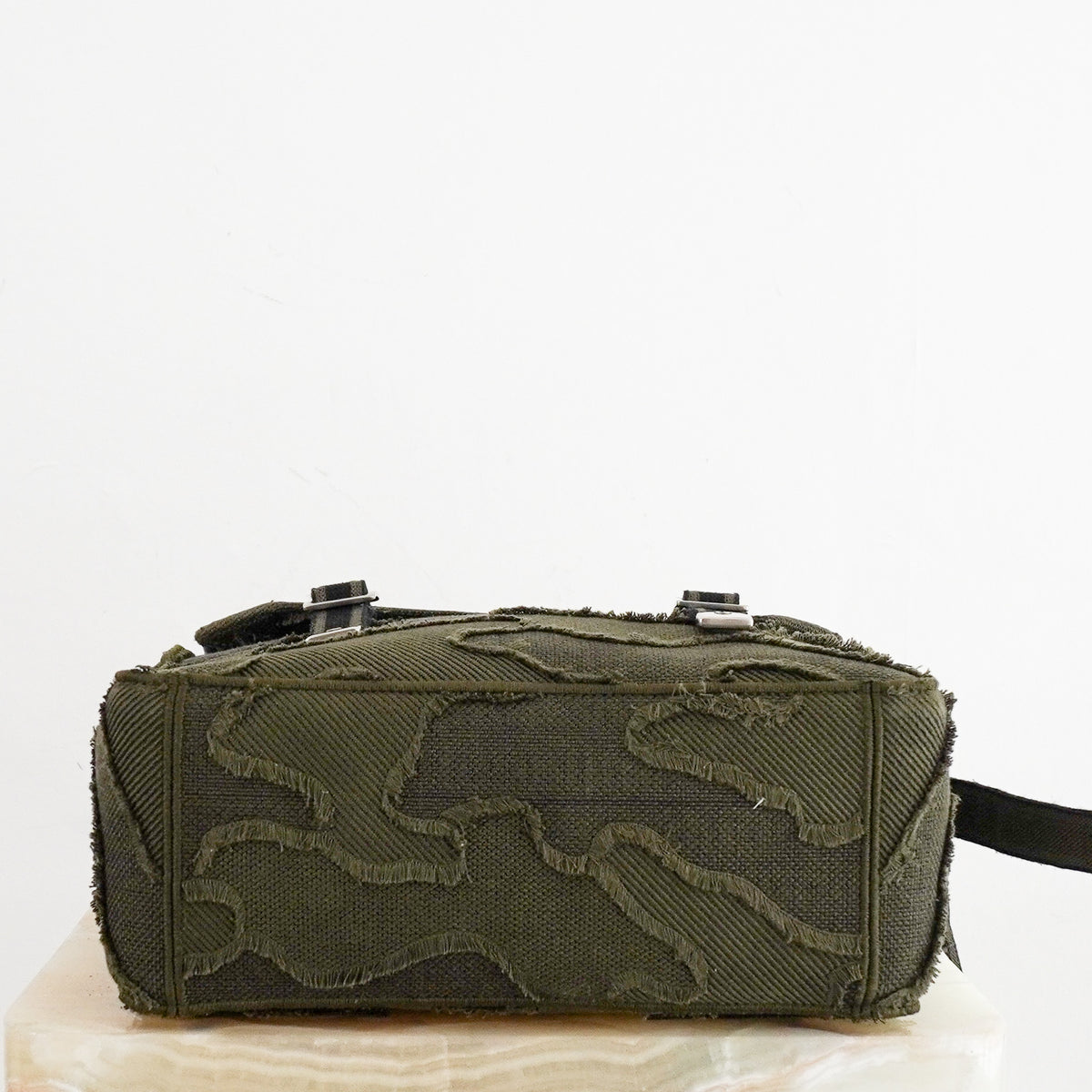 Christian Dior Diorcamp Messenger Bag Green Camouflage Canvas (RRP £2900) | Authentic Preloved