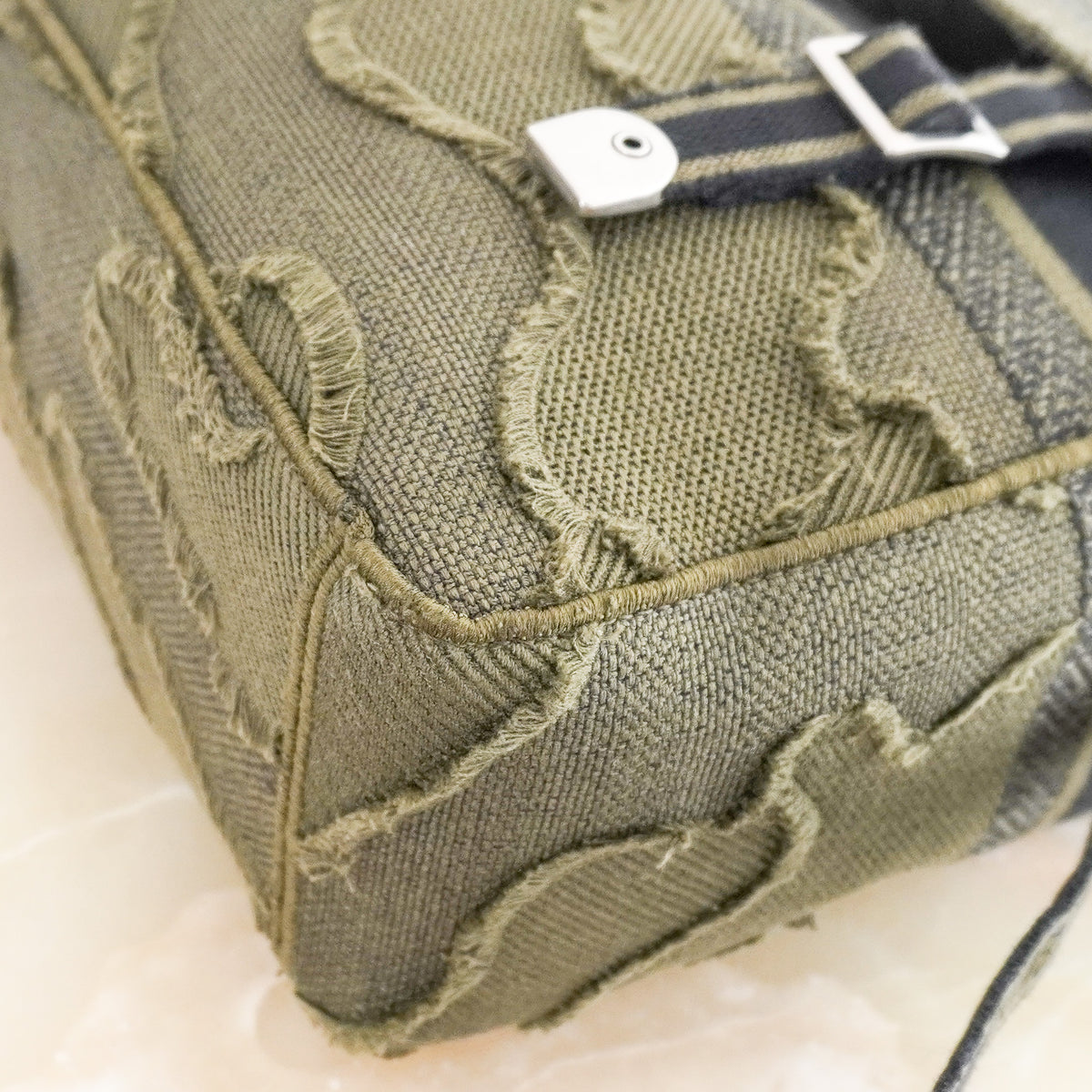 Christian Dior Diorcamp Messenger Bag Green Camouflage Canvas (RRP £2900) | Authentic Preloved