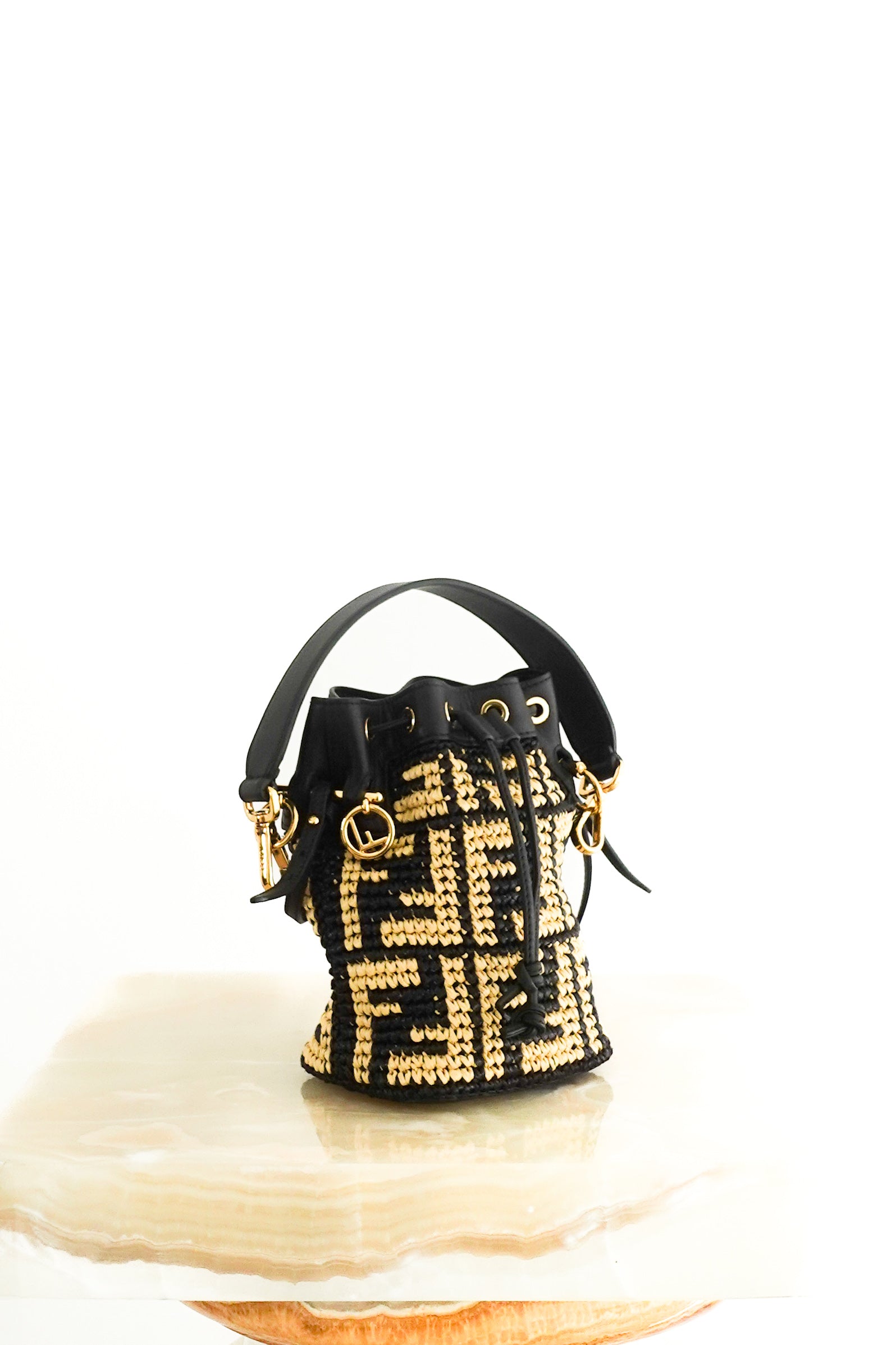 Raffia Bucket Bag RRP £1.4K