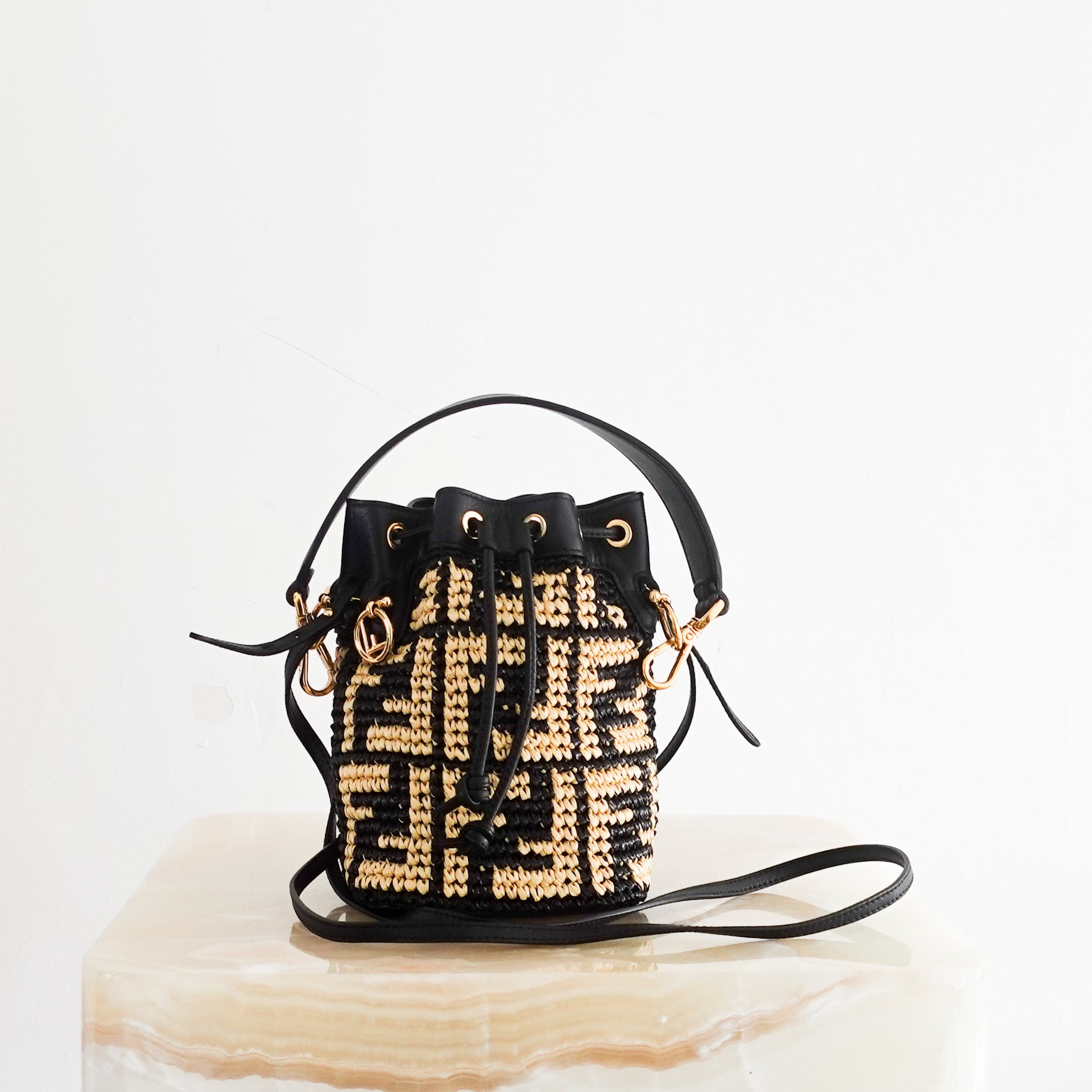 Raffia Bucket Bag RRP £1.4K