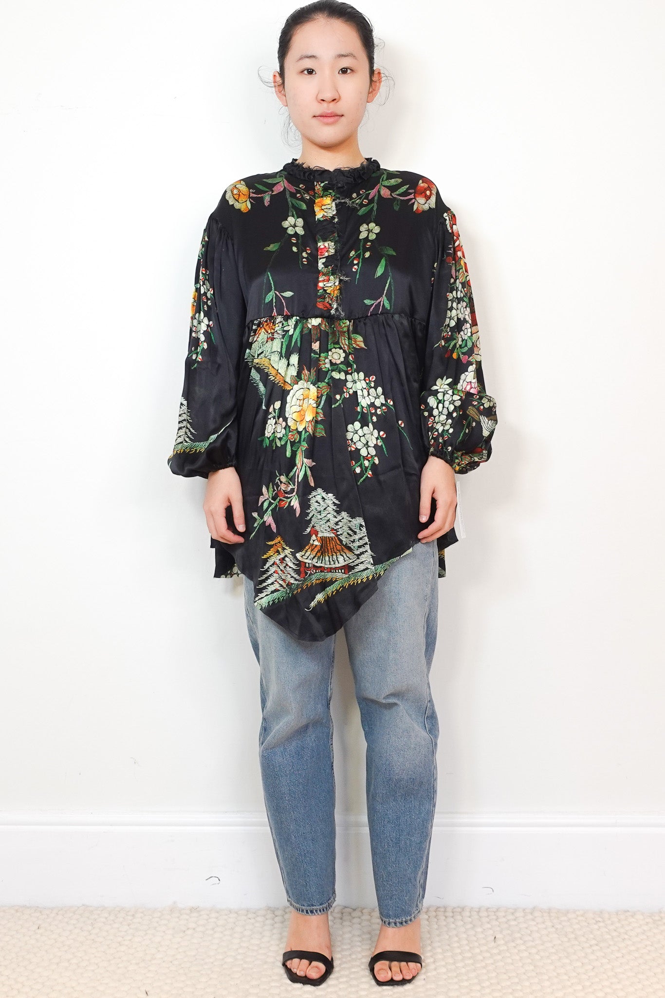 By Walid Flora Silk Top RRP £700 | Authentic Preloved - Reloved Again