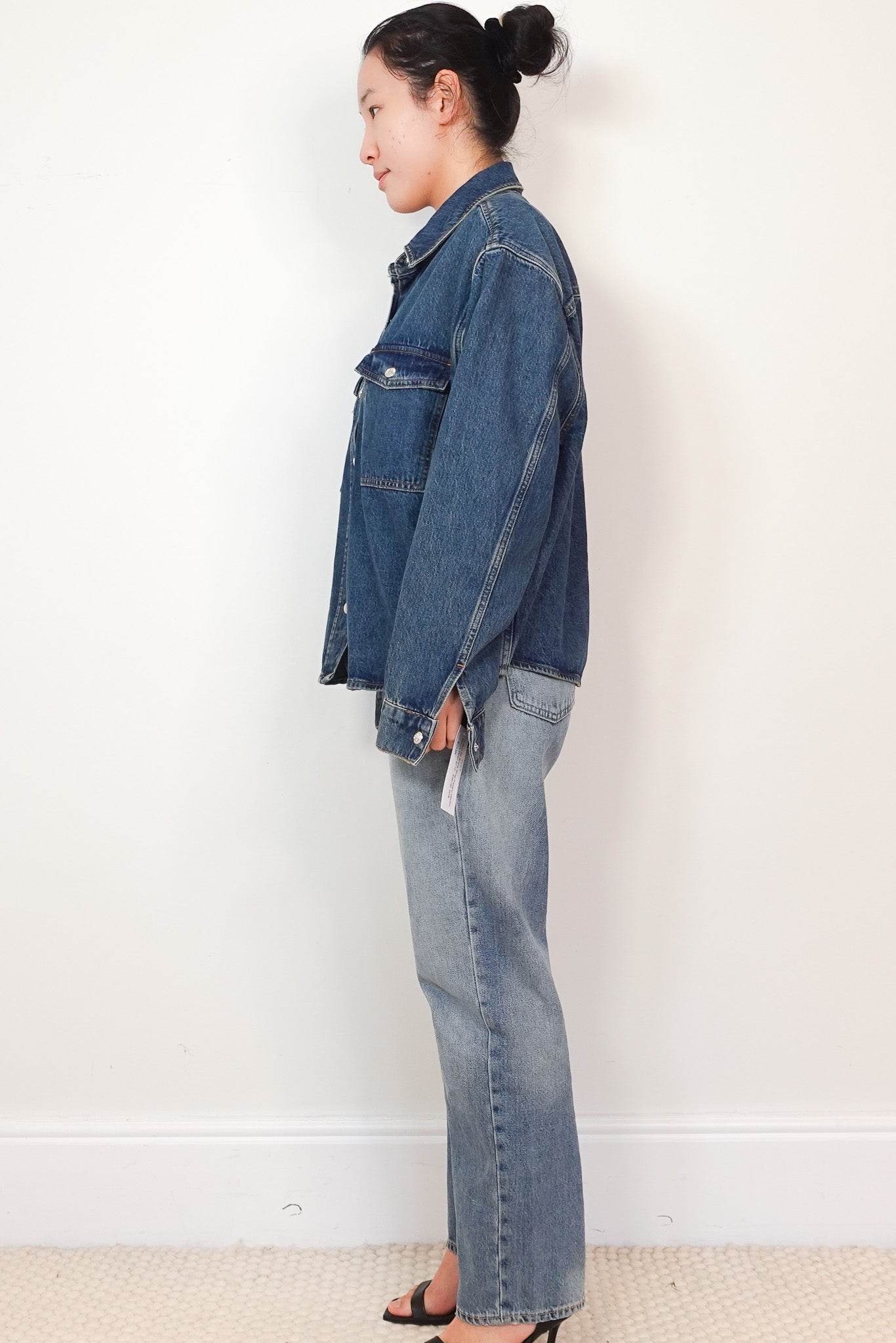 Anine Bing Paxton Denim Shirt RRP £210 | Authentic Preloved