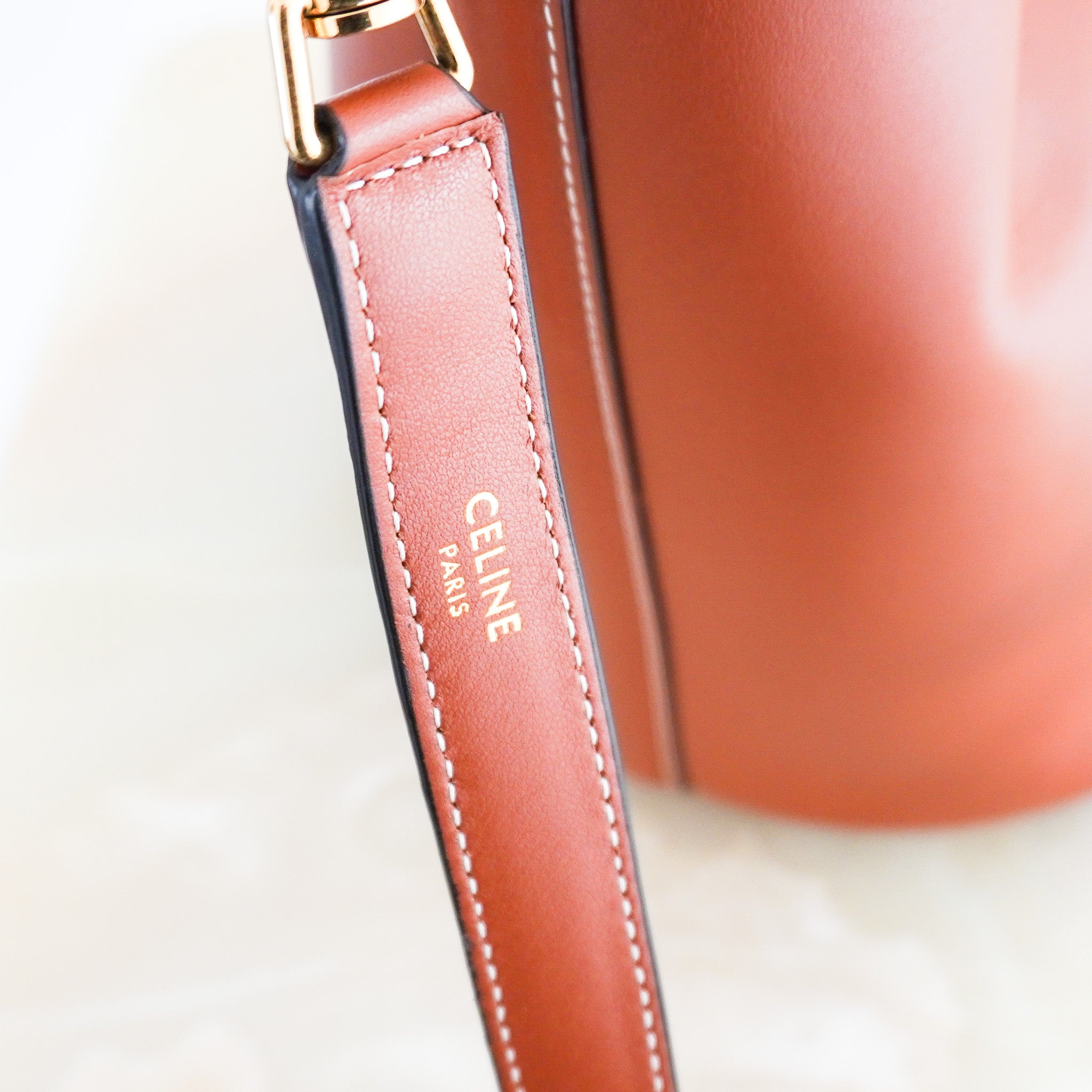 CURRENT SEASON Celine Camillee 16 Soft Bag in Tan RRP £2200 | Authentic Preloved - Reloved Again