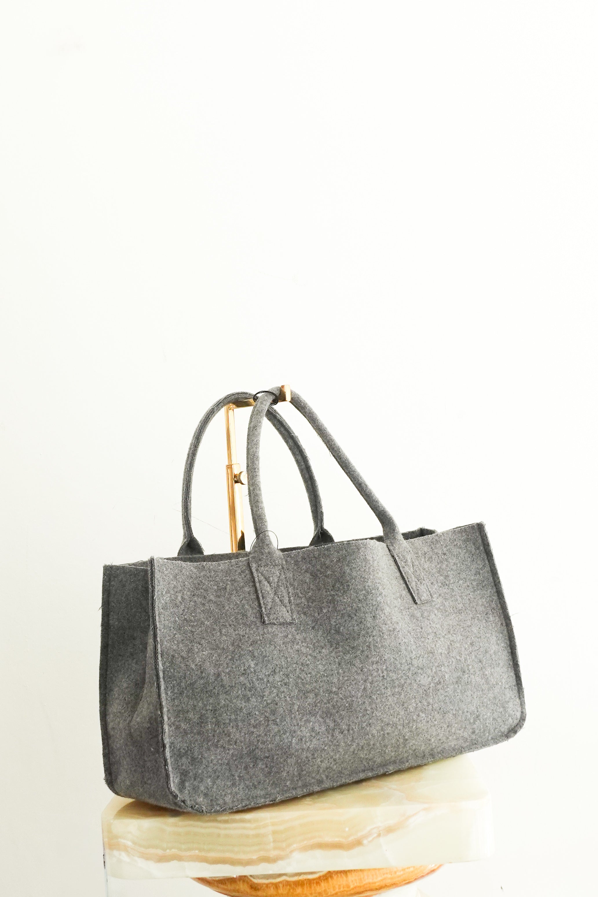 Grey Felt bag RRP £350