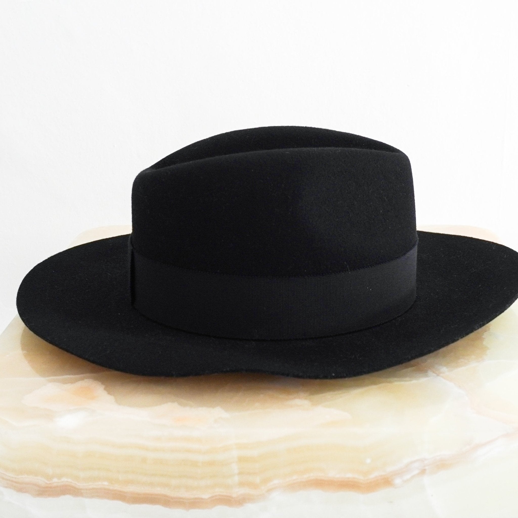 Maison Michel Black Henrietta Hat RRP £585 | Authentic Preloved FINAL SALE - Reloved Again