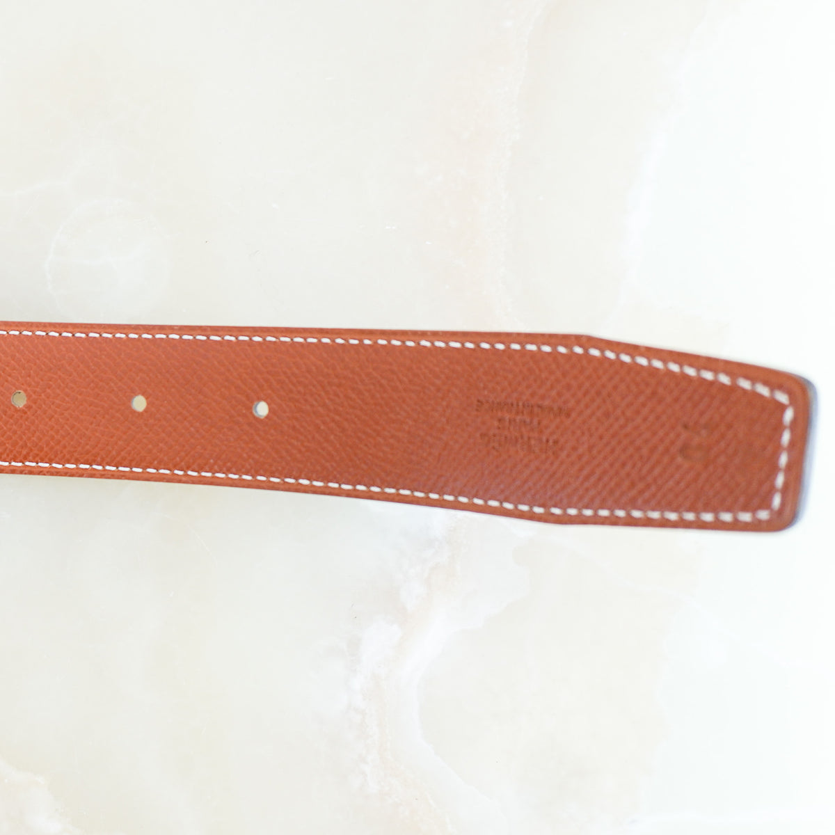 Hermès H Belt with Box Buckle and Reversible Leather Strap (RRP £825)| Authentic Preloved FINAL SALE