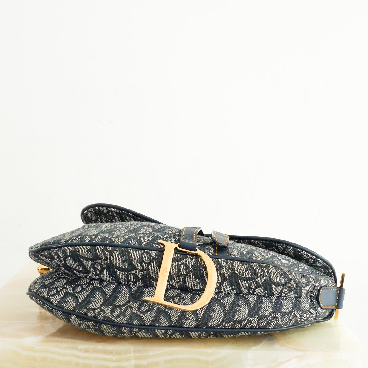 Christian Dior Oblique Jacquard Saddle Bag (RRP £2700) | Authentic Preloved