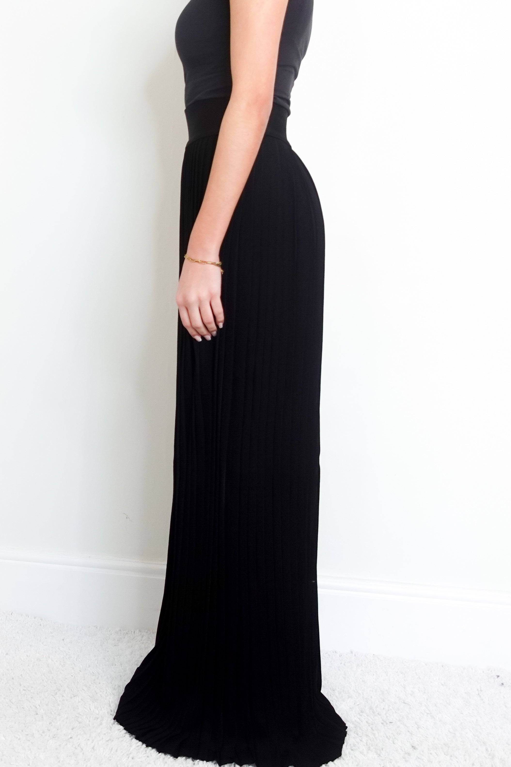 Black evening skirt RRP £2000