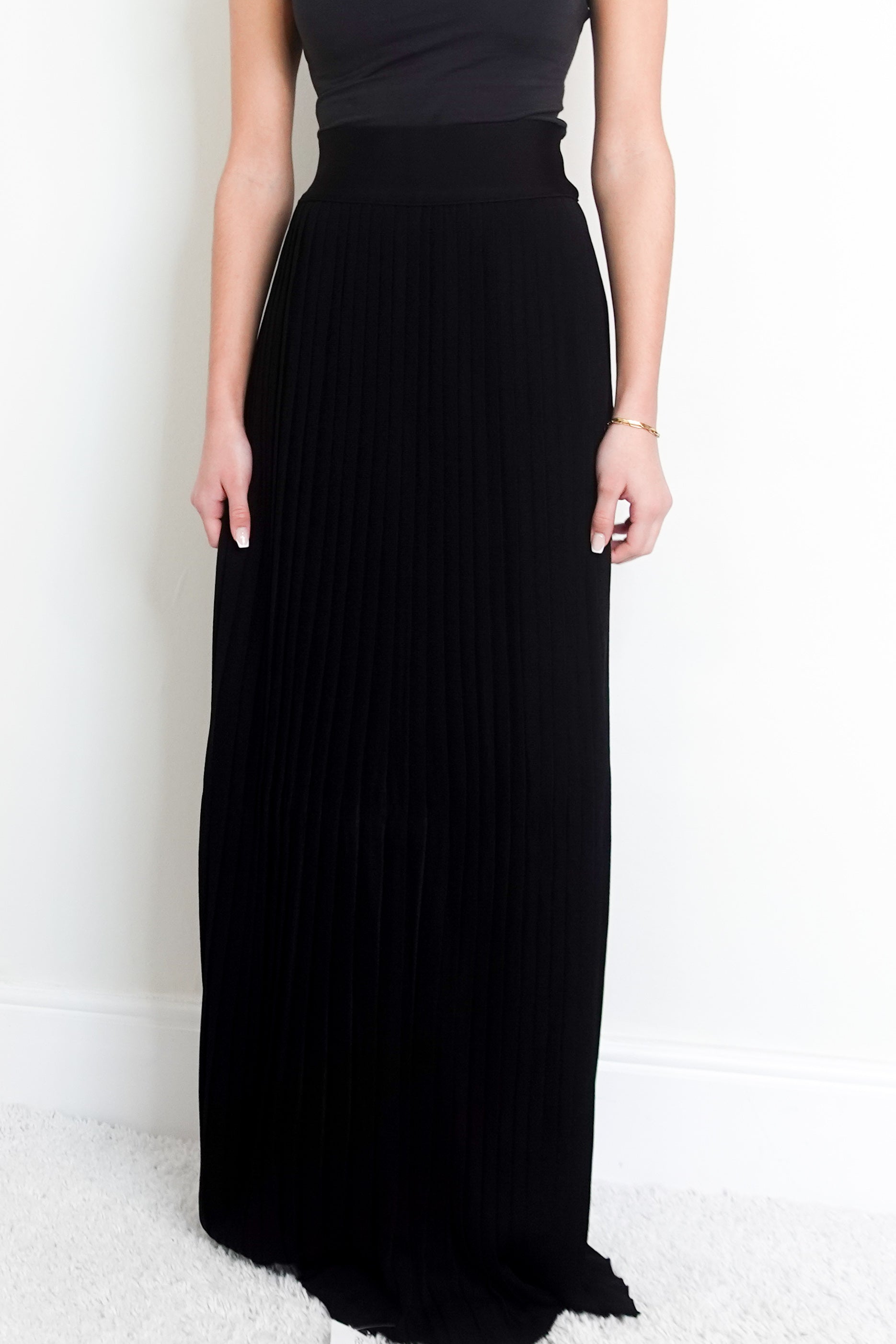 Black evening skirt RRP £2000