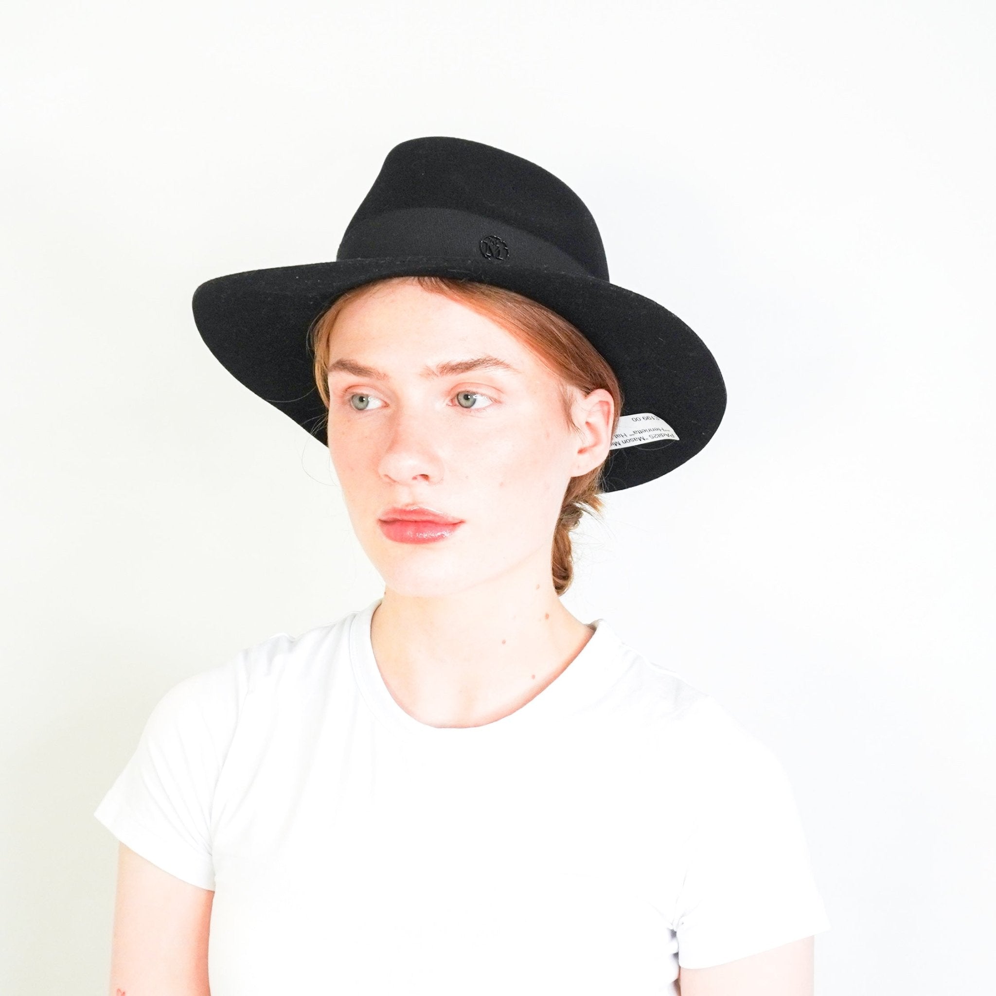 Maison Michel Black Henrietta Hat RRP £585 | Authentic Preloved FINAL SALE - Reloved Again
