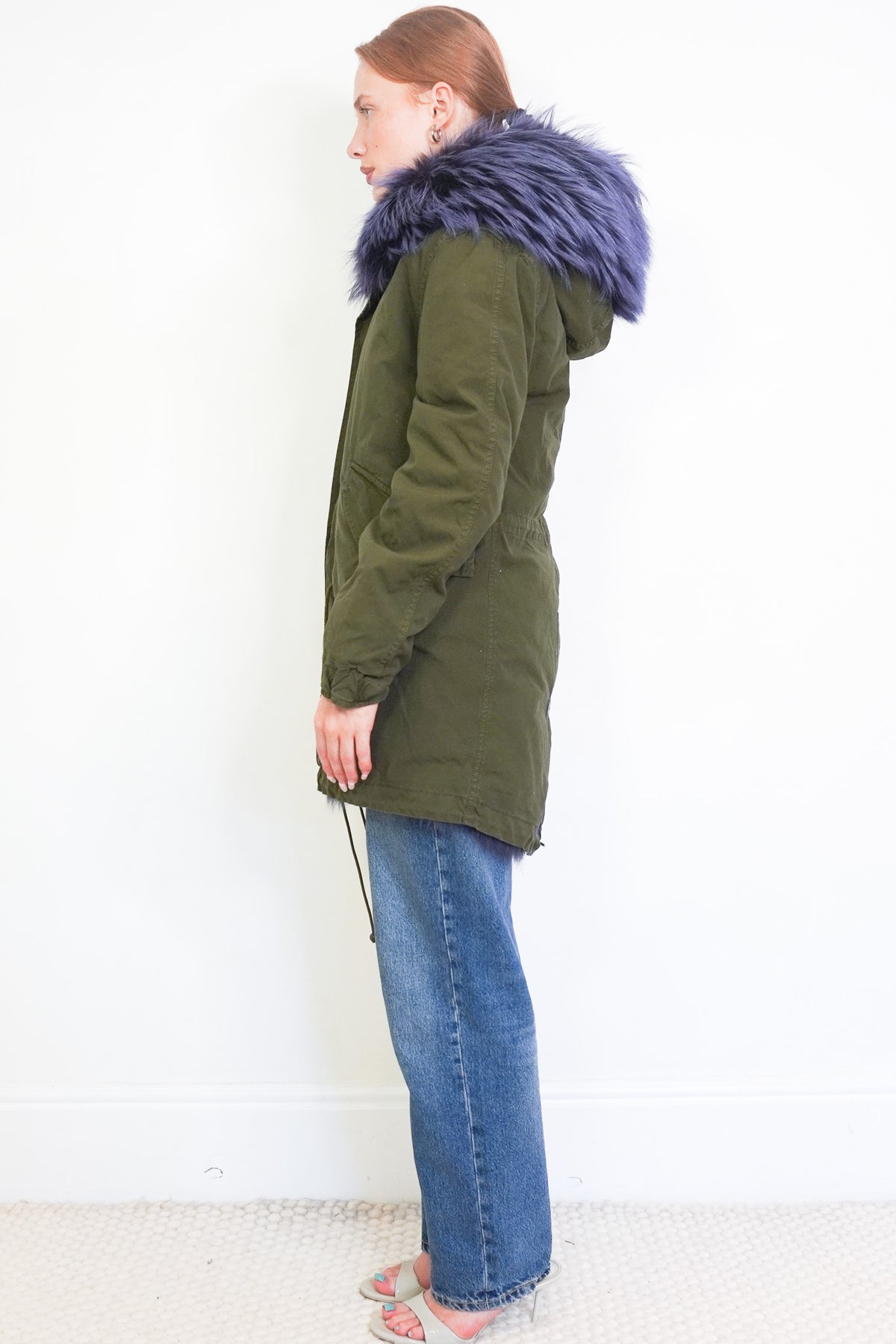 Mr & Mrs Italy Green Parka (RRP £1599) | Authentic Preloved