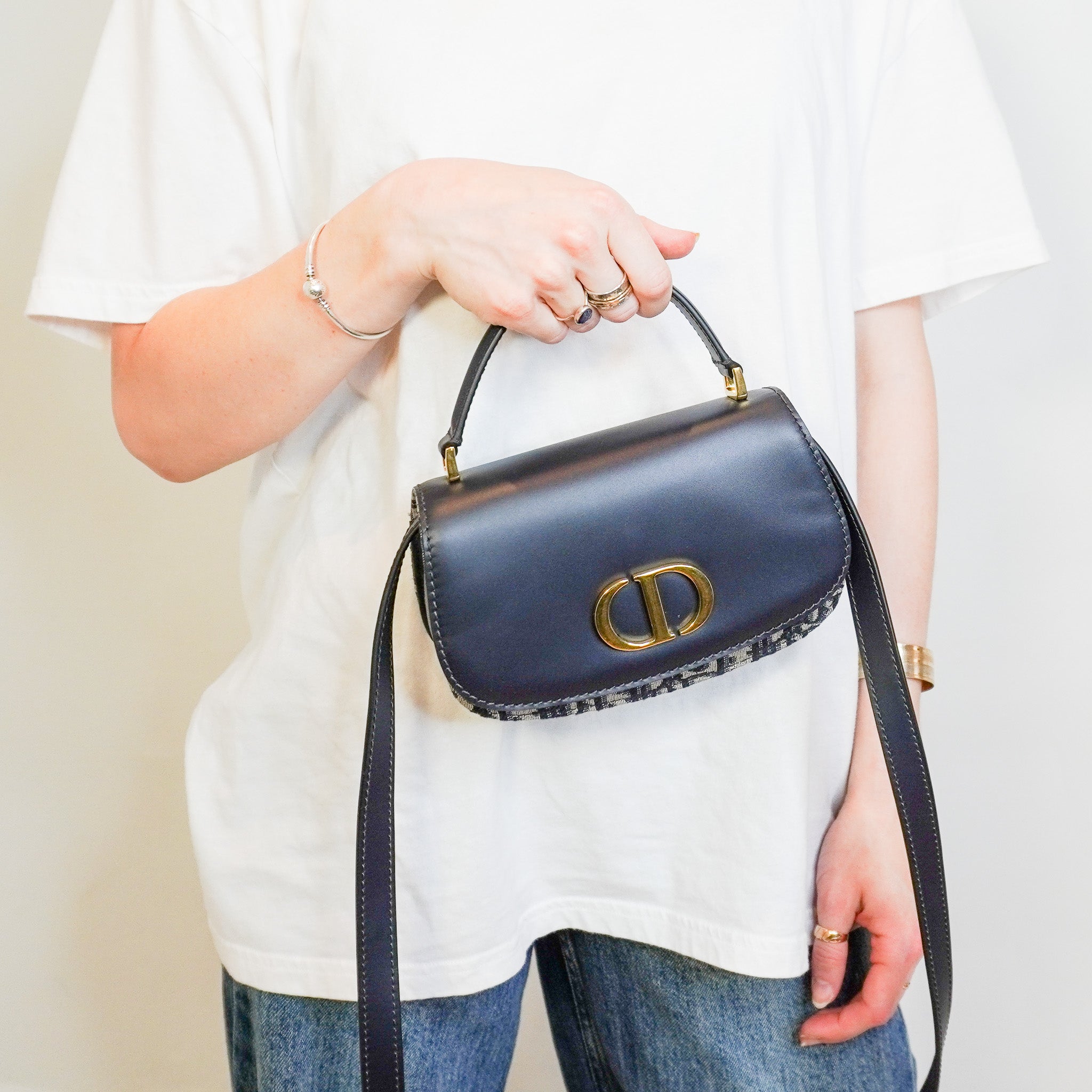 Dior Small 30 Montaigne Avenue Top Handle Bag RRP £3,050 | Authentic Preloved