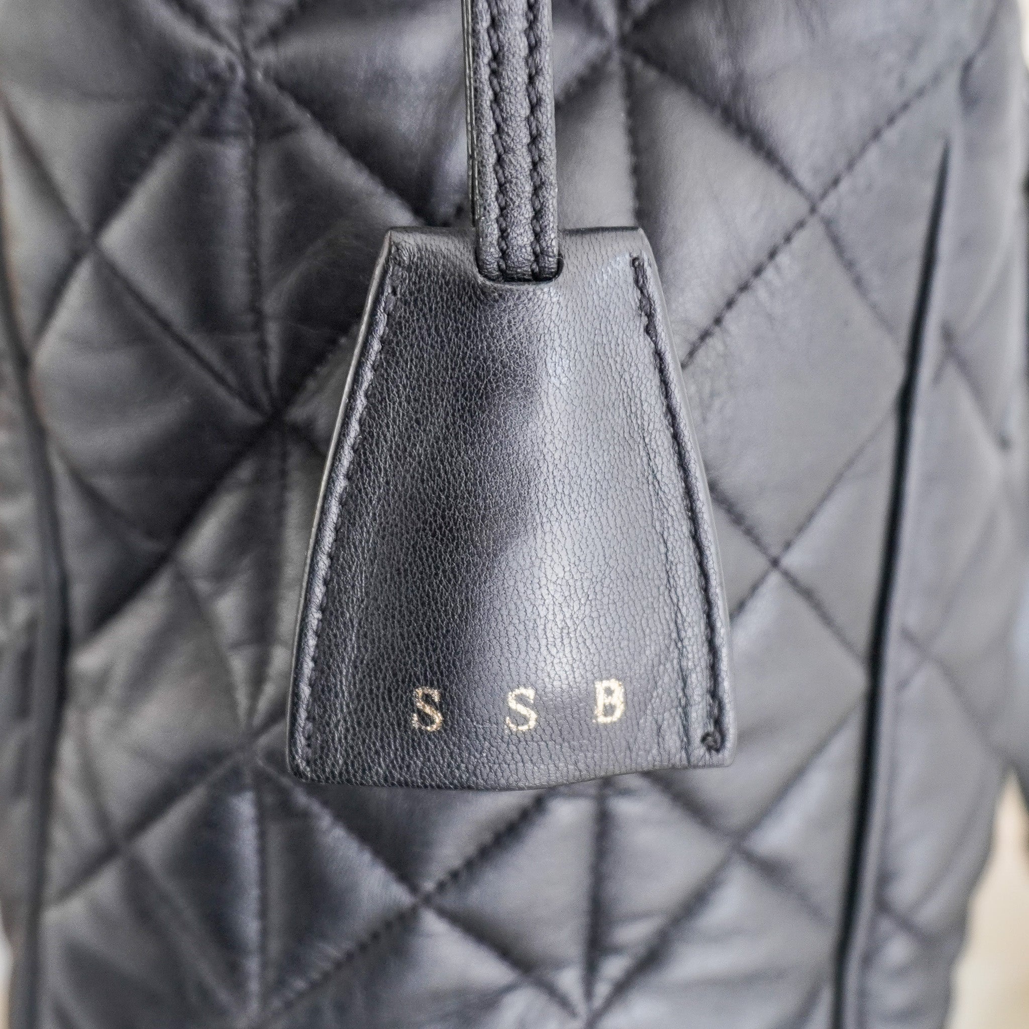 Mulberry Black Cara Delevigne Quilted Leather Backpack (RRP £695) | Authentic Preloved