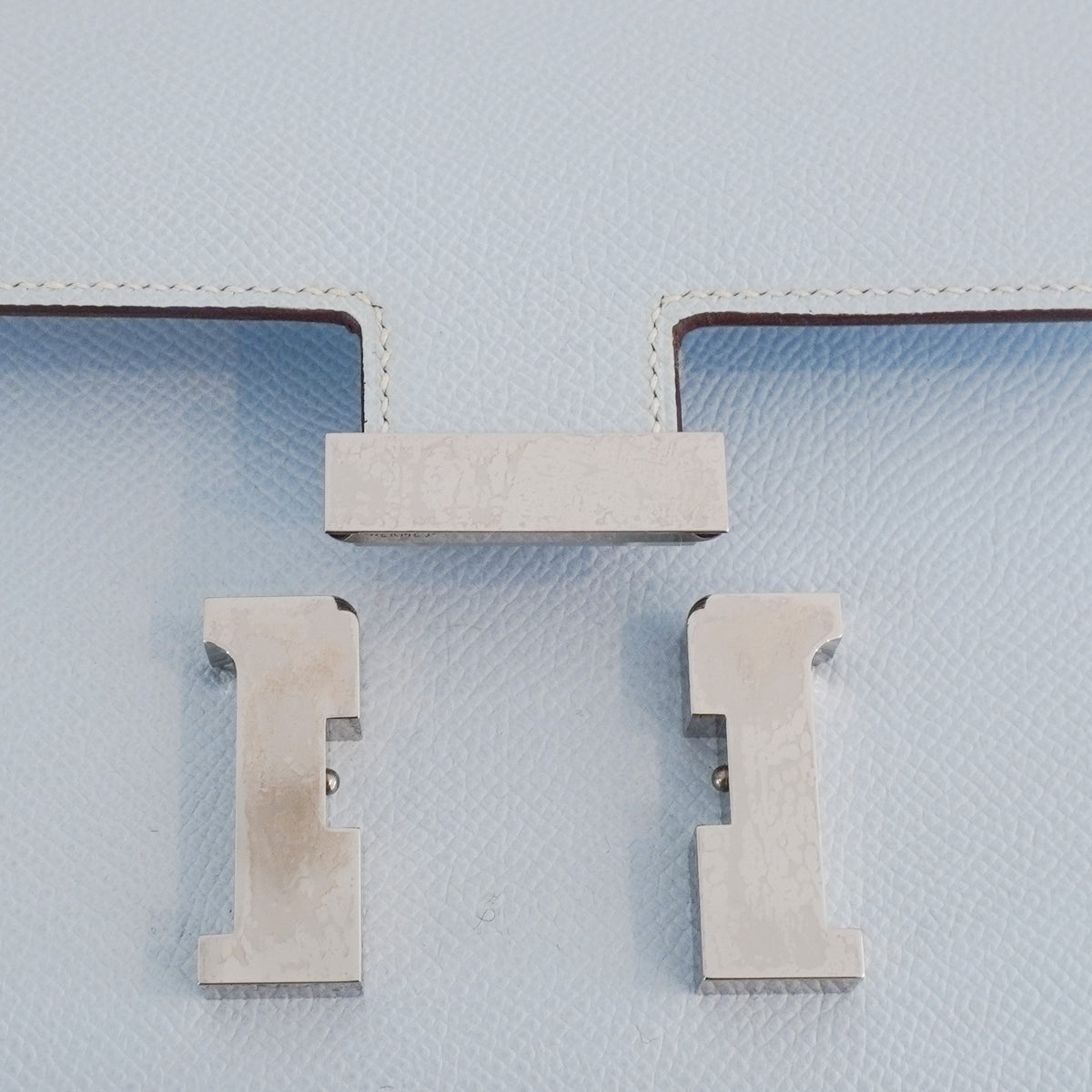 Hermès Constance 18 Bleu Brume Epsom Leather Palladium Hardware Bag – 2021 | Authentic Preloved