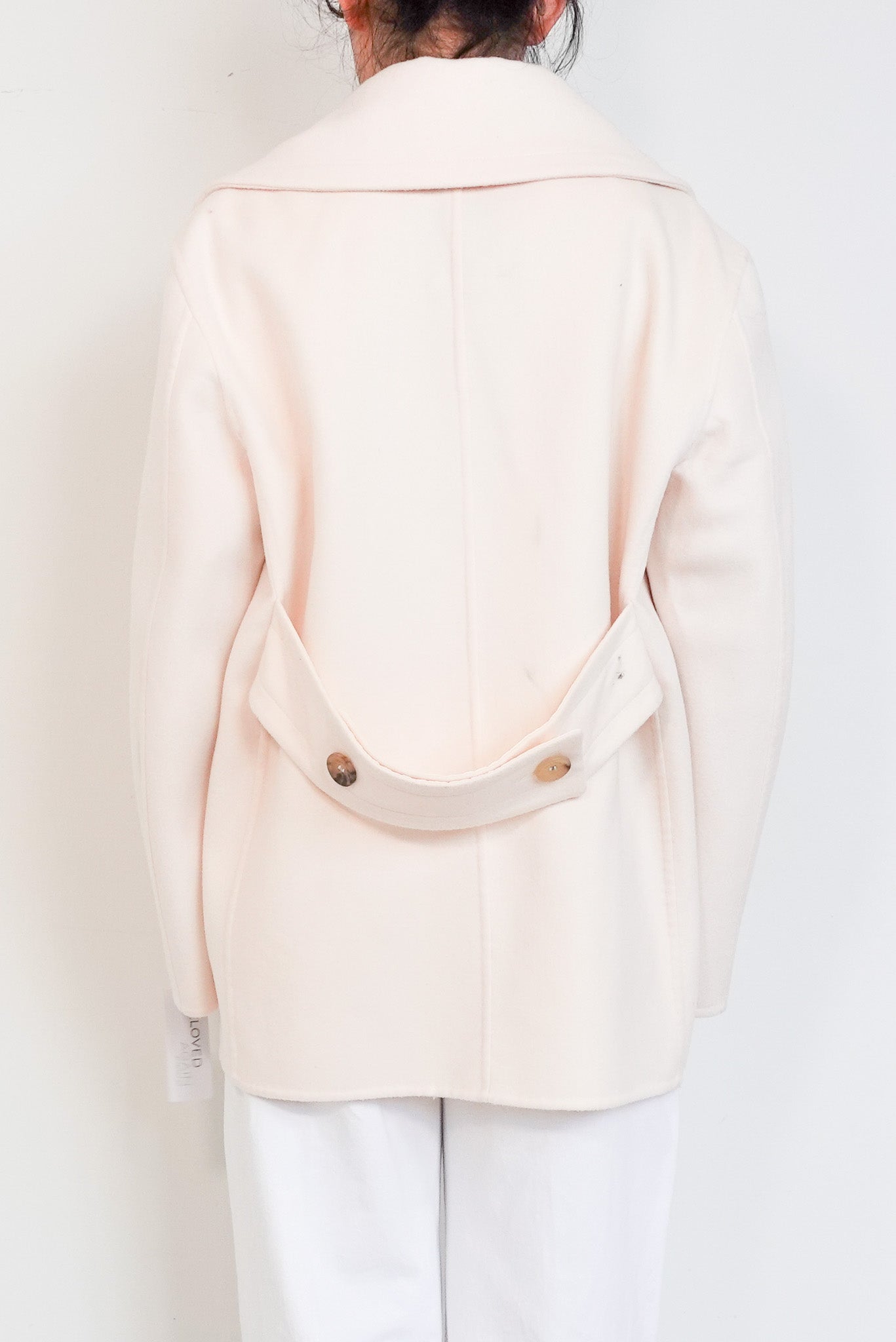 Max Mara Cream Reefer Jacket – Authentic Designer Coat RRP £1,000 | Authentic and Preloved