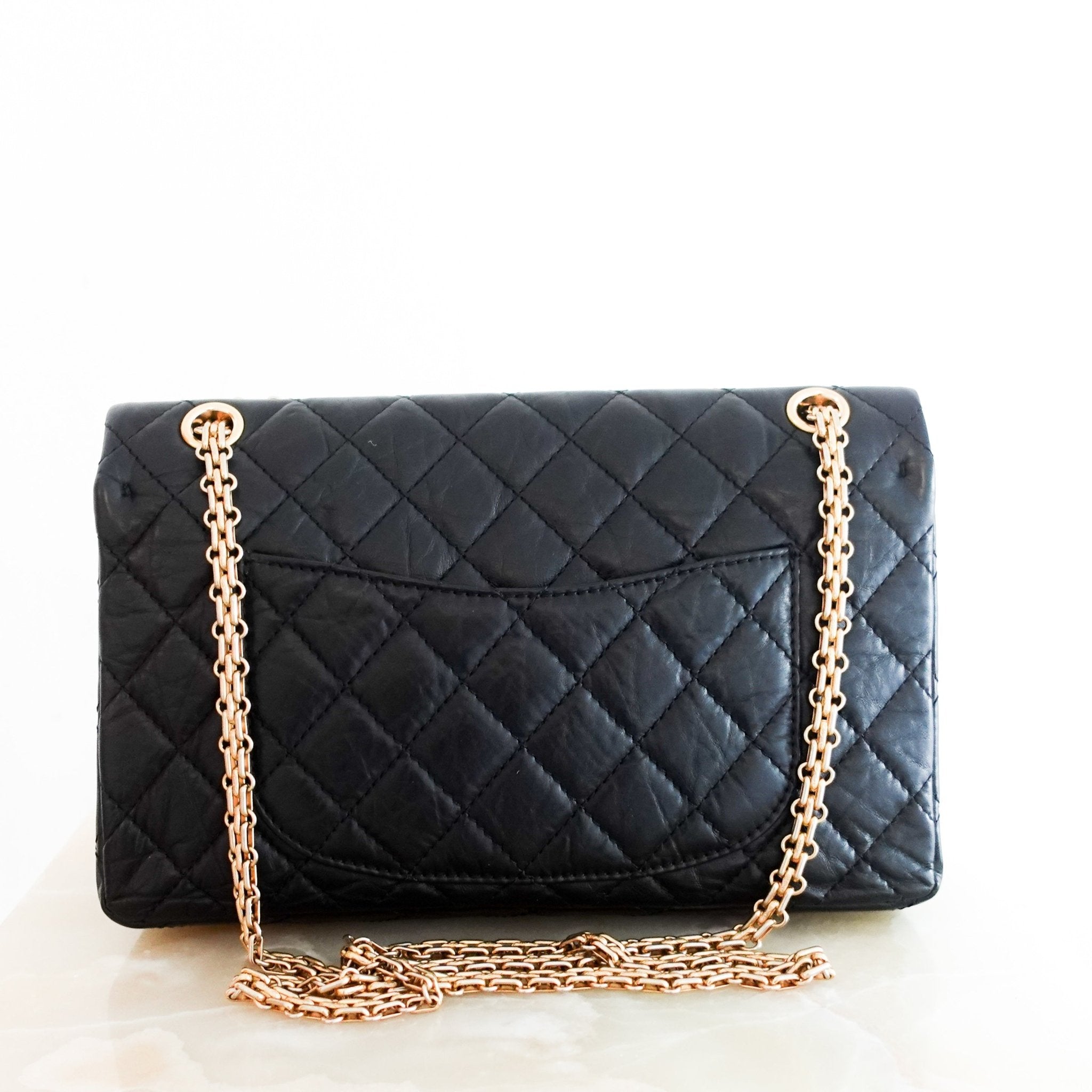 Chanel 2.55 Double Flap Black Handbag RRP £8,850 | Authentic Preloved [final sale] - Reloved Again