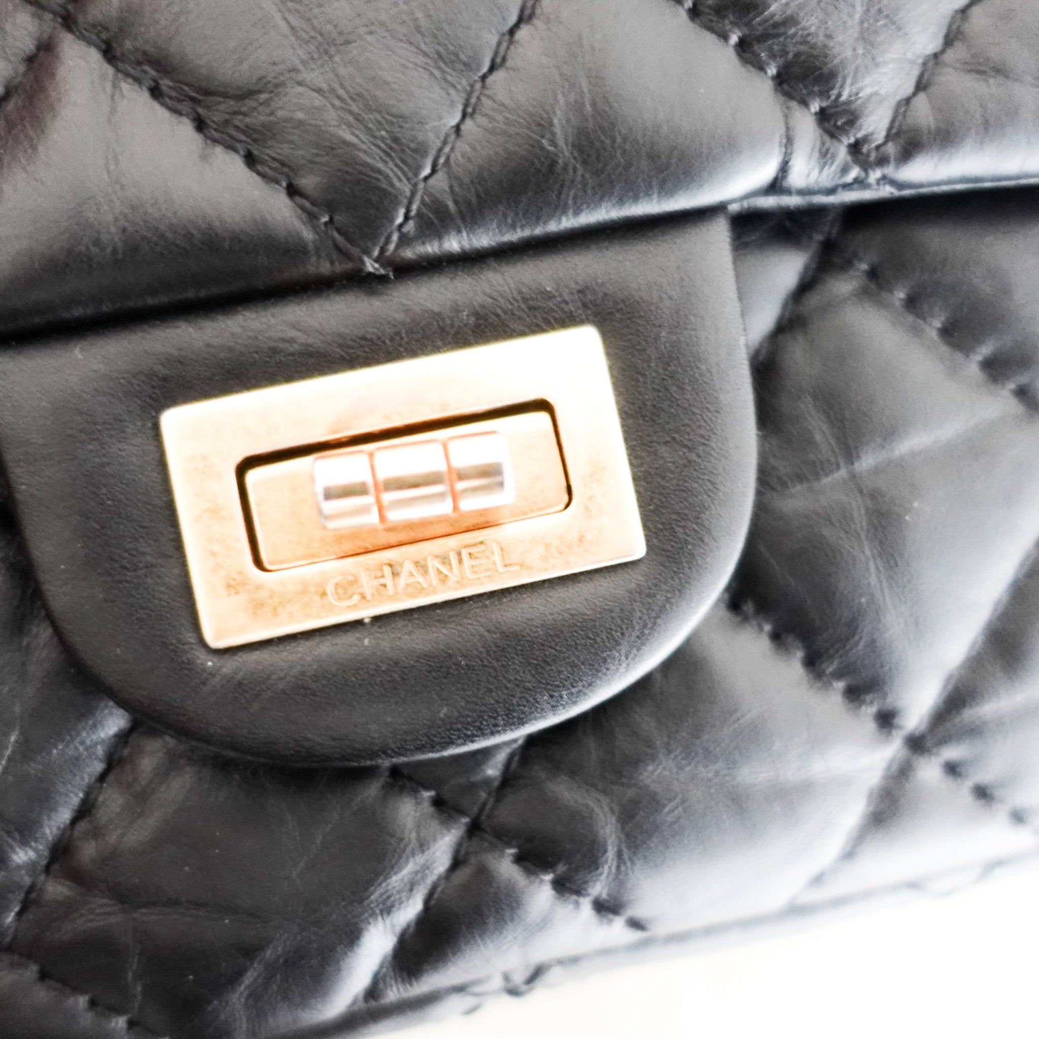 Chanel 2.55 Double Flap Black Handbag RRP £8,850 | Authentic Preloved [final sale] - Reloved Again
