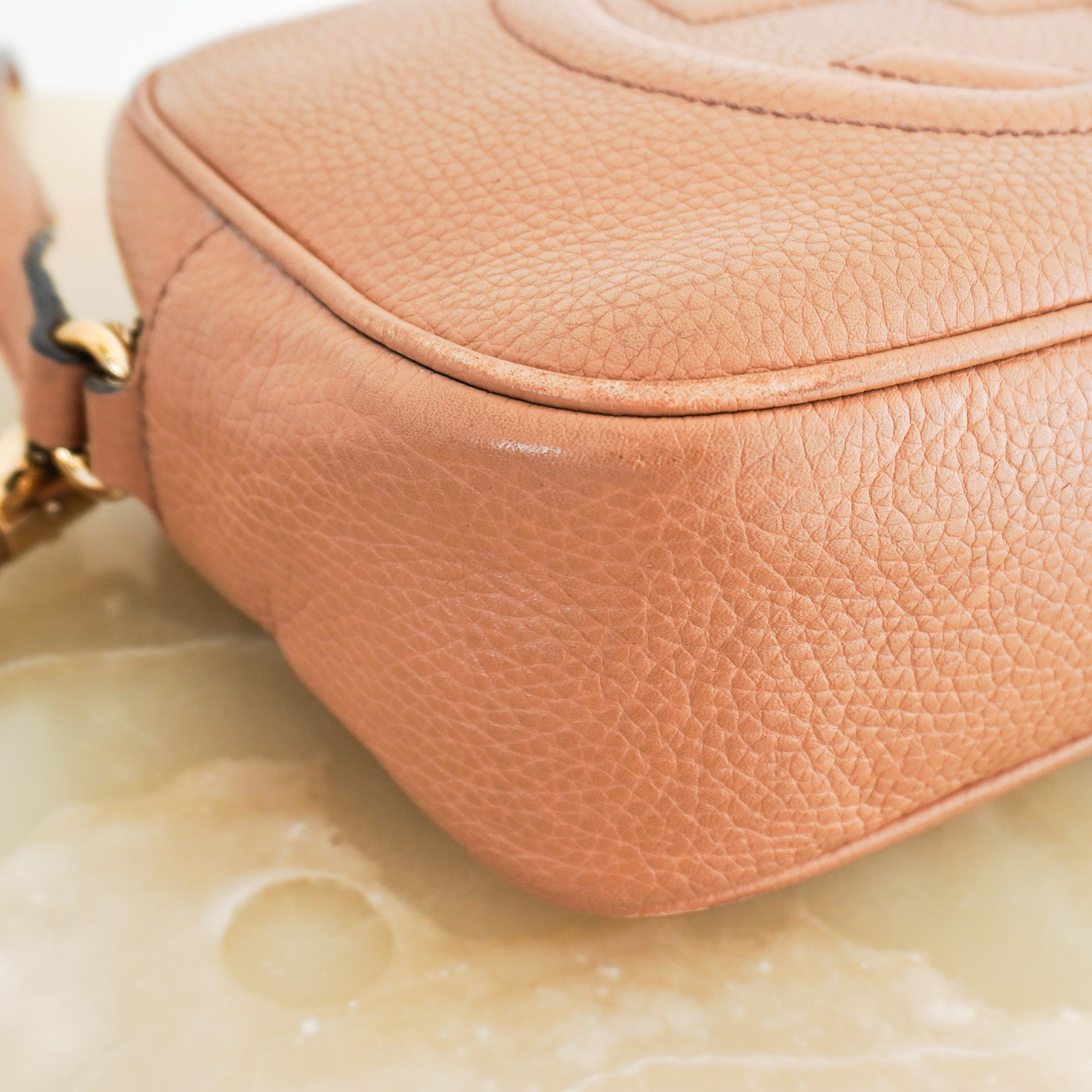 Gucci GG Beige Disco Bag RRP £1200  | Authentic Preloved