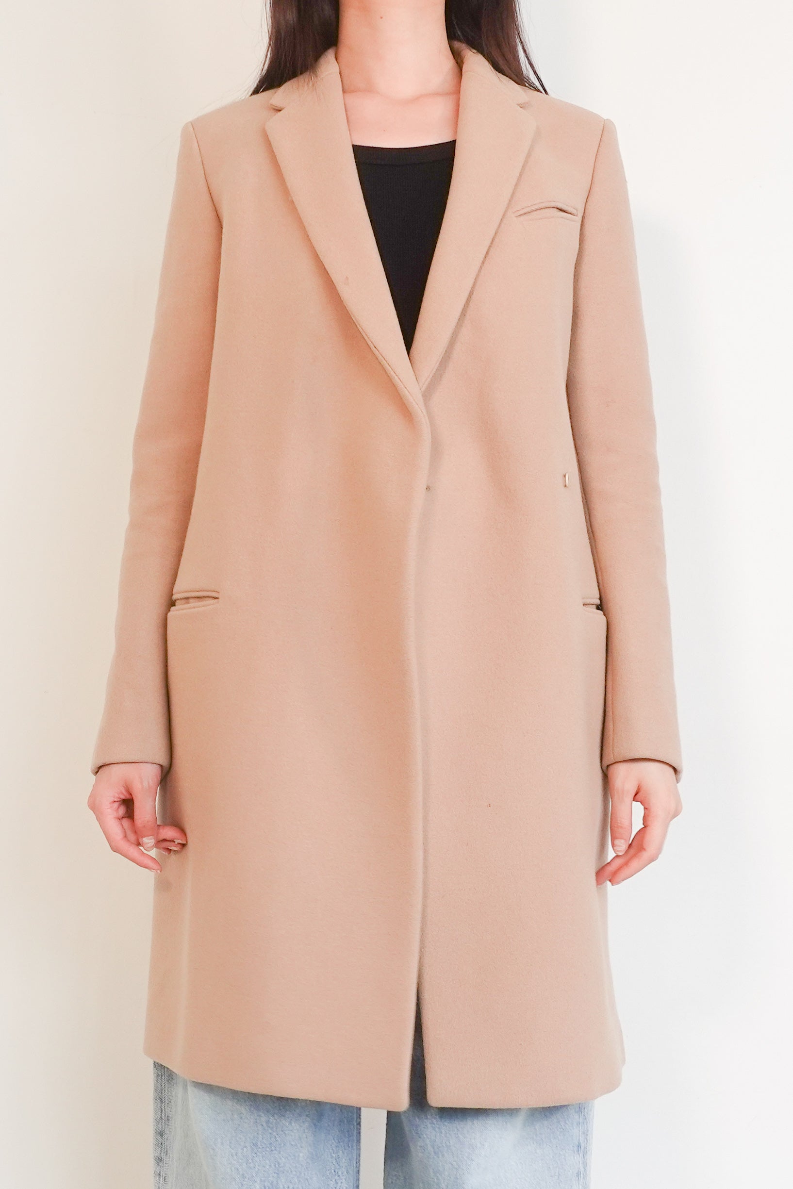 Wool camel coat RRP £3.5k