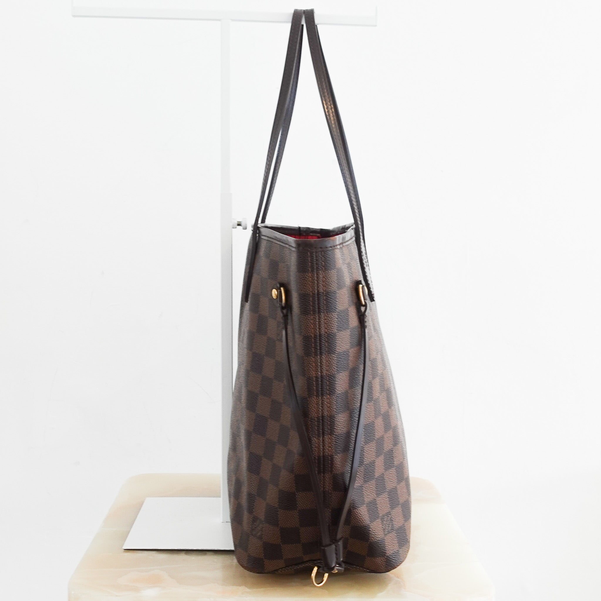 Louis Vuitton Neverfull MM Damier Ebene Canvas Tote Bag RRP £1400 | Authentic Preloved
