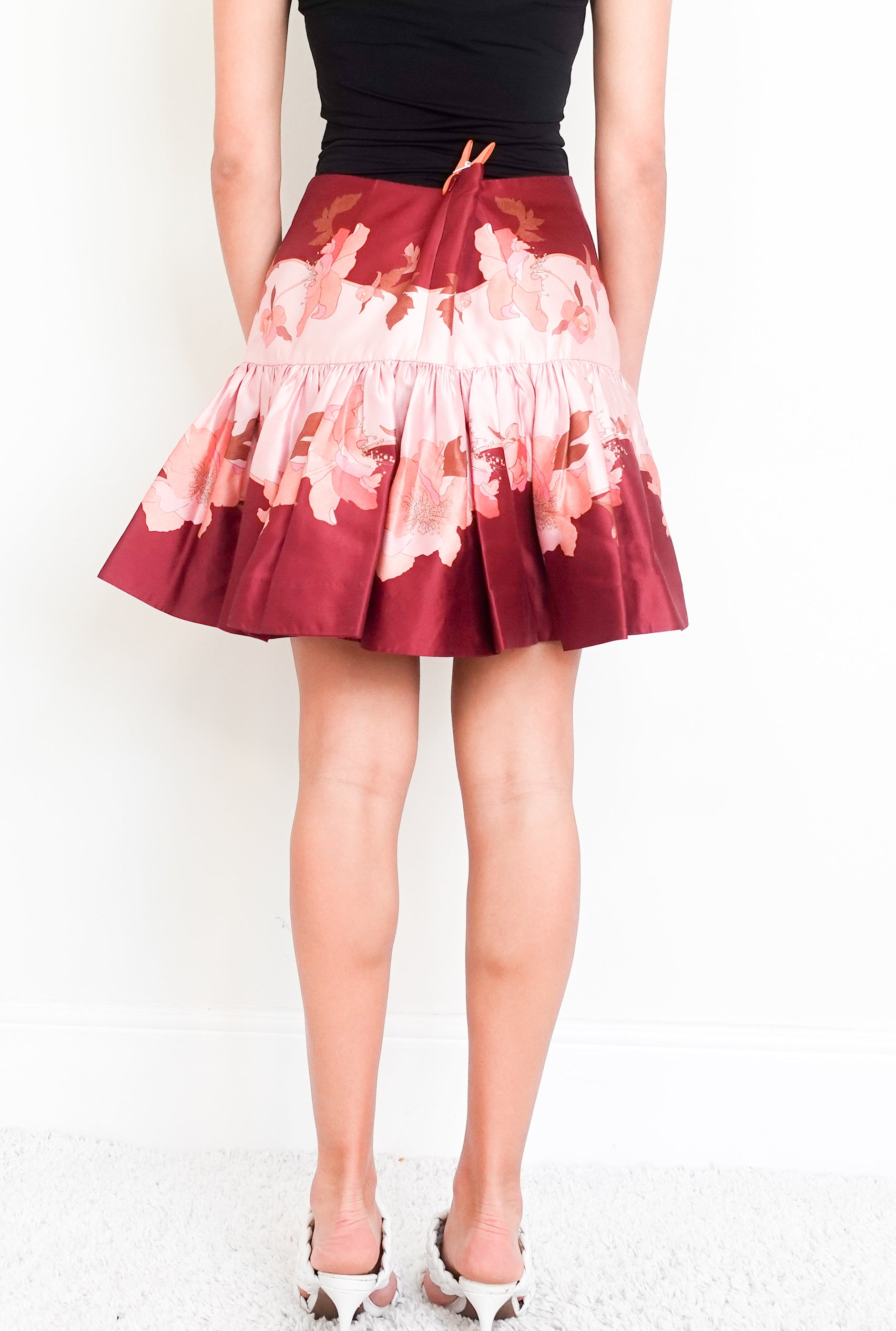 Pink silk Skirt RRP £500