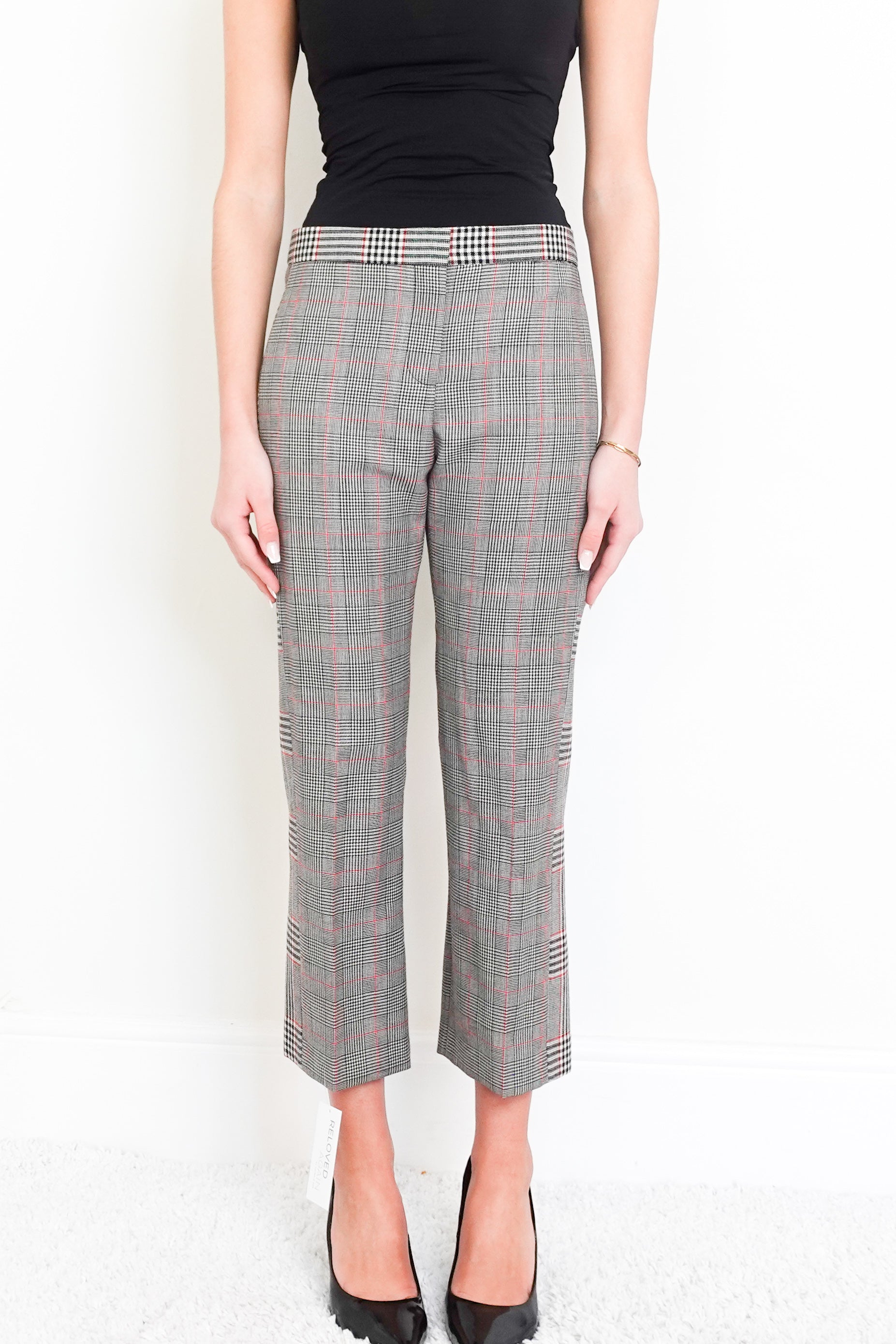 Checkered trousers RRP £690