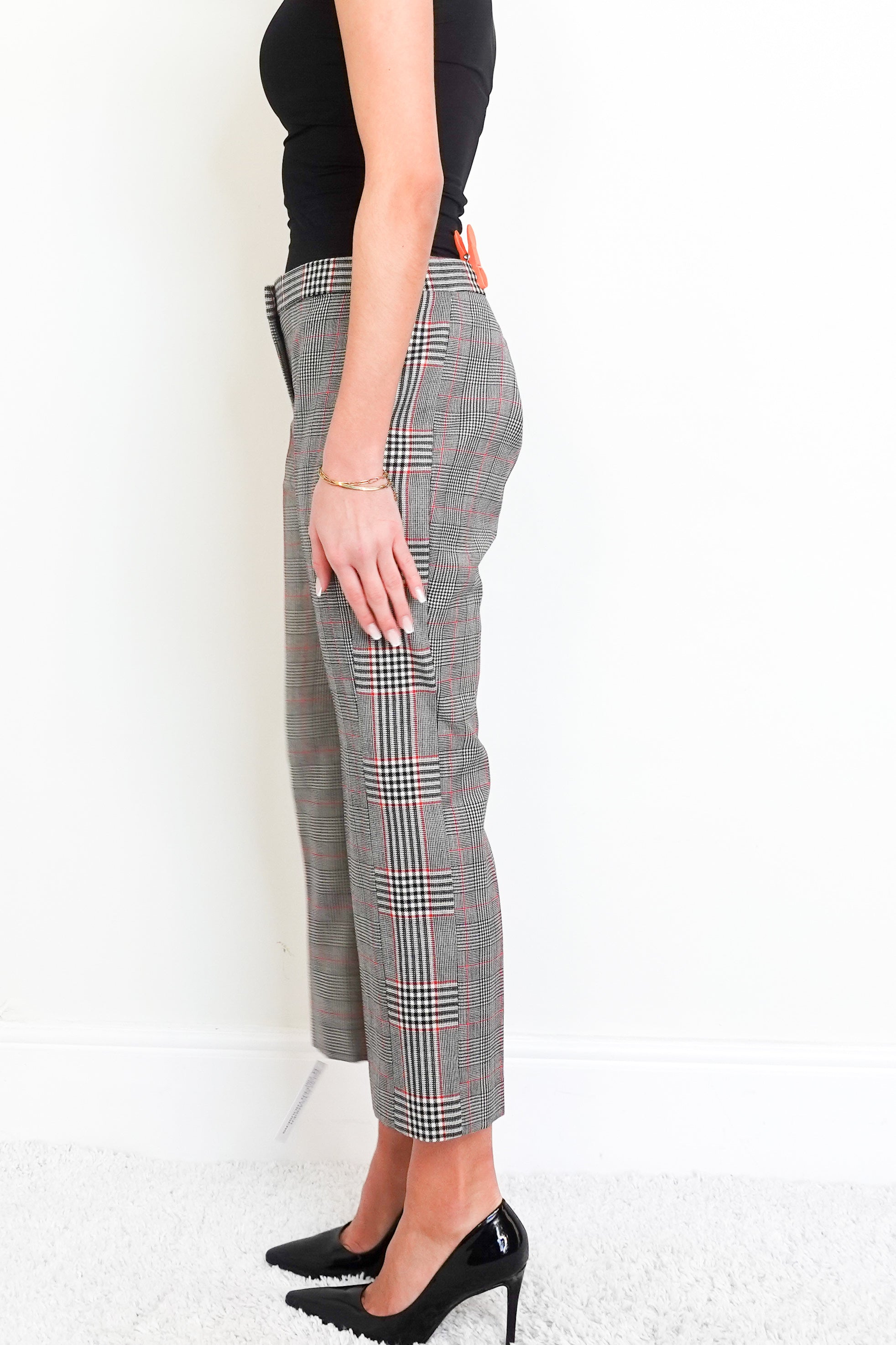 Checkered trousers RRP £690