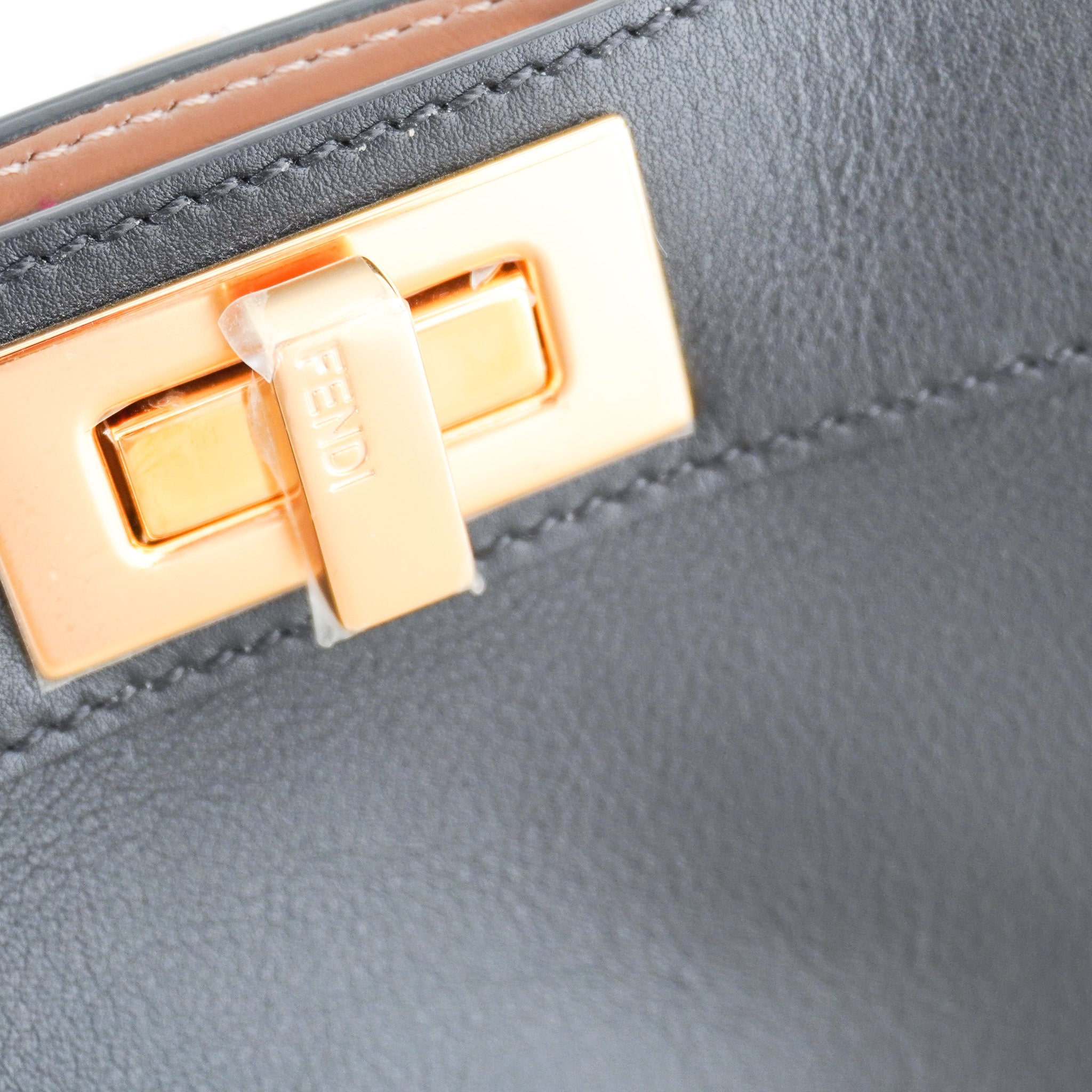 CURRENT SEASON Fendi Peekaboo ISeeU Small Tote Bag in Black RRP £4050 | Authentic Preloved