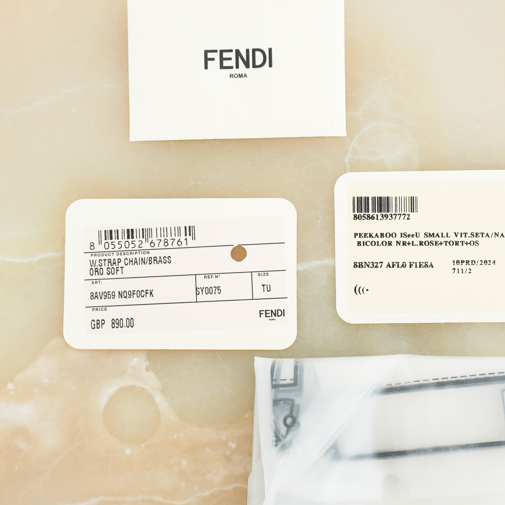 CURRENT SEASON Fendi Peekaboo ISeeU Small Tote Bag in Black RRP £4050 | Authentic Preloved