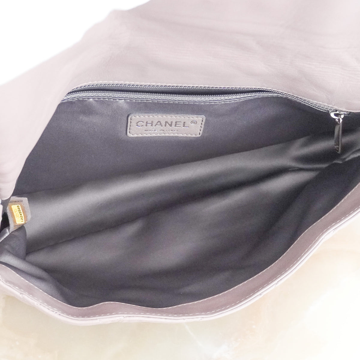 Chanel Lilac Paris Londres Door Latch Flap Bag 2008 (RRP £4500) | Authentic Preloved